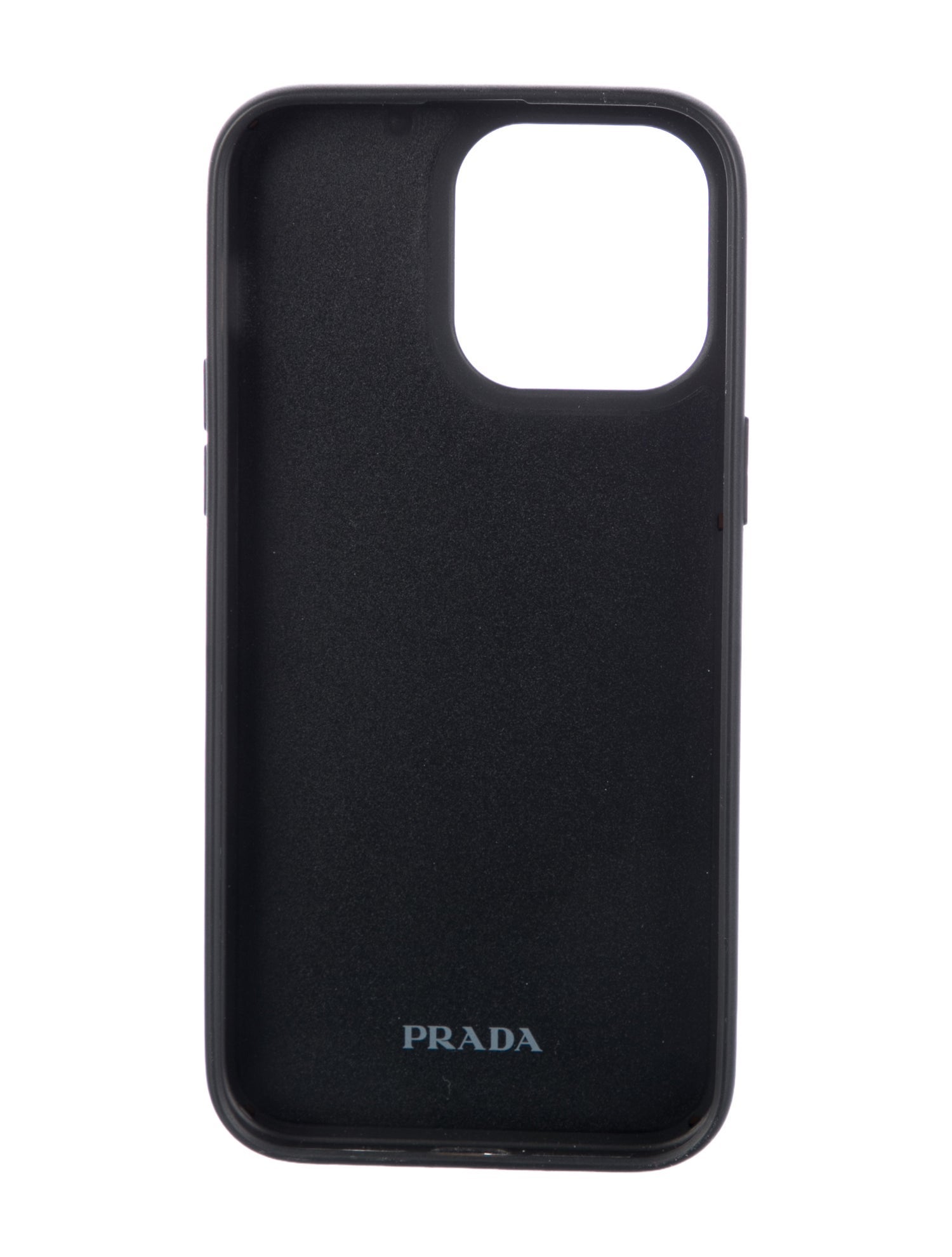 Prada Solid Leather iPhone Case