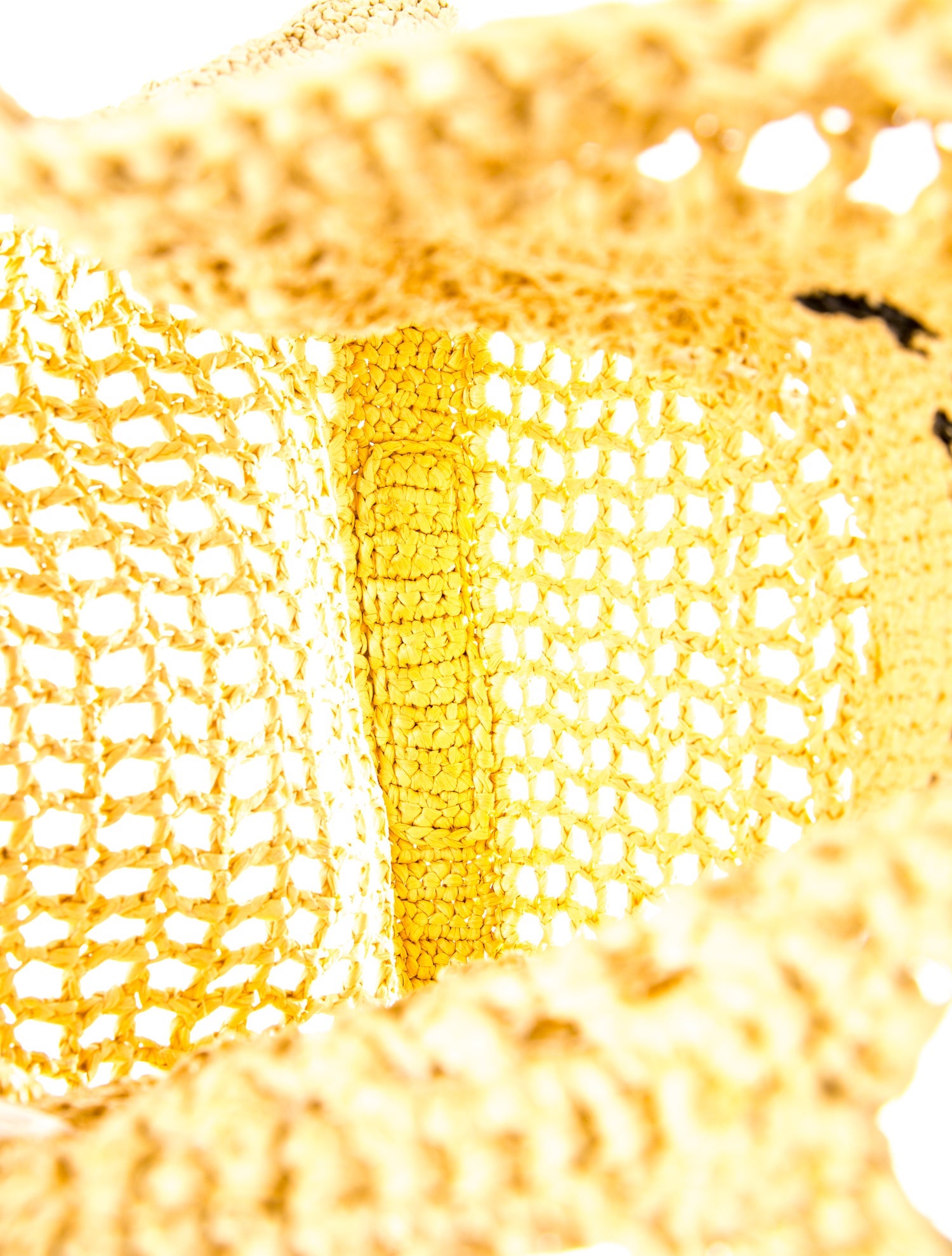 Raffia Grass Signature Logo Tote — 6/6