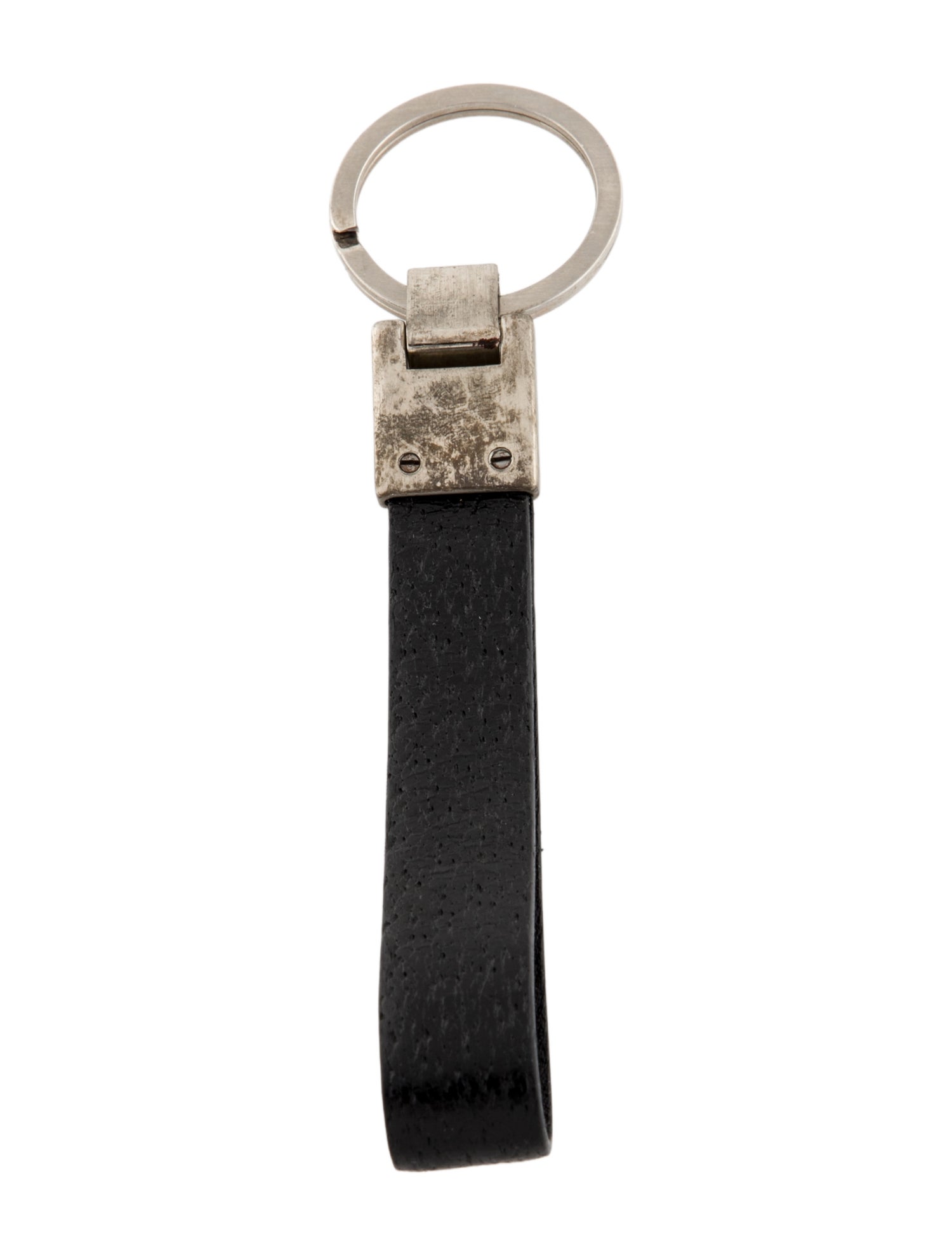 Prada Leather Keychain