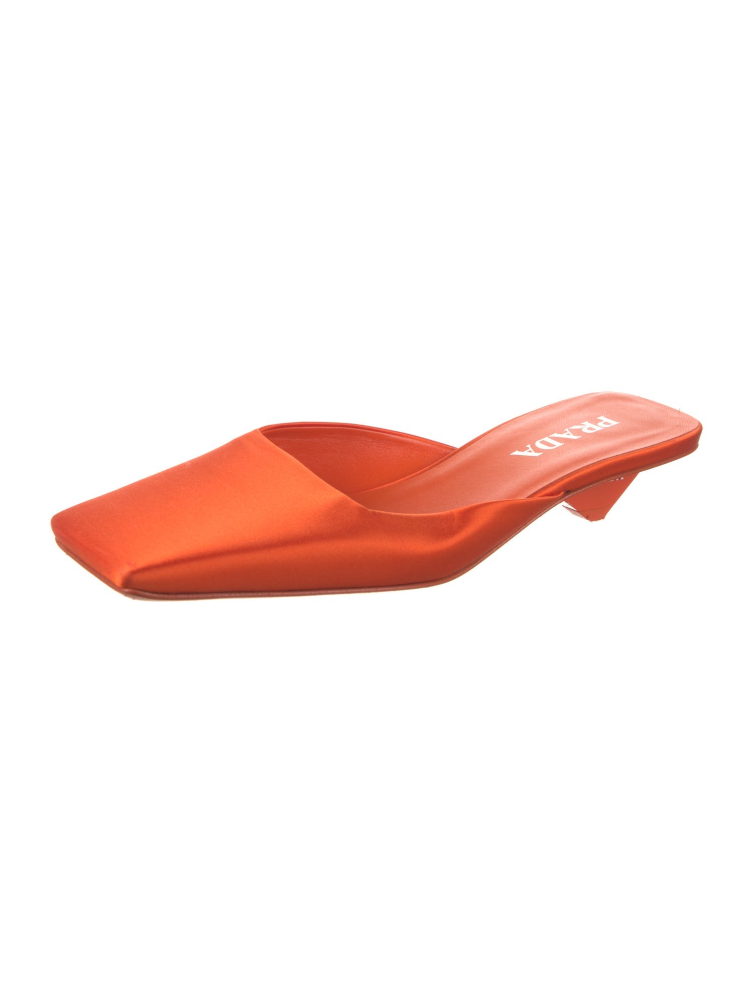 Prada Satin Mules