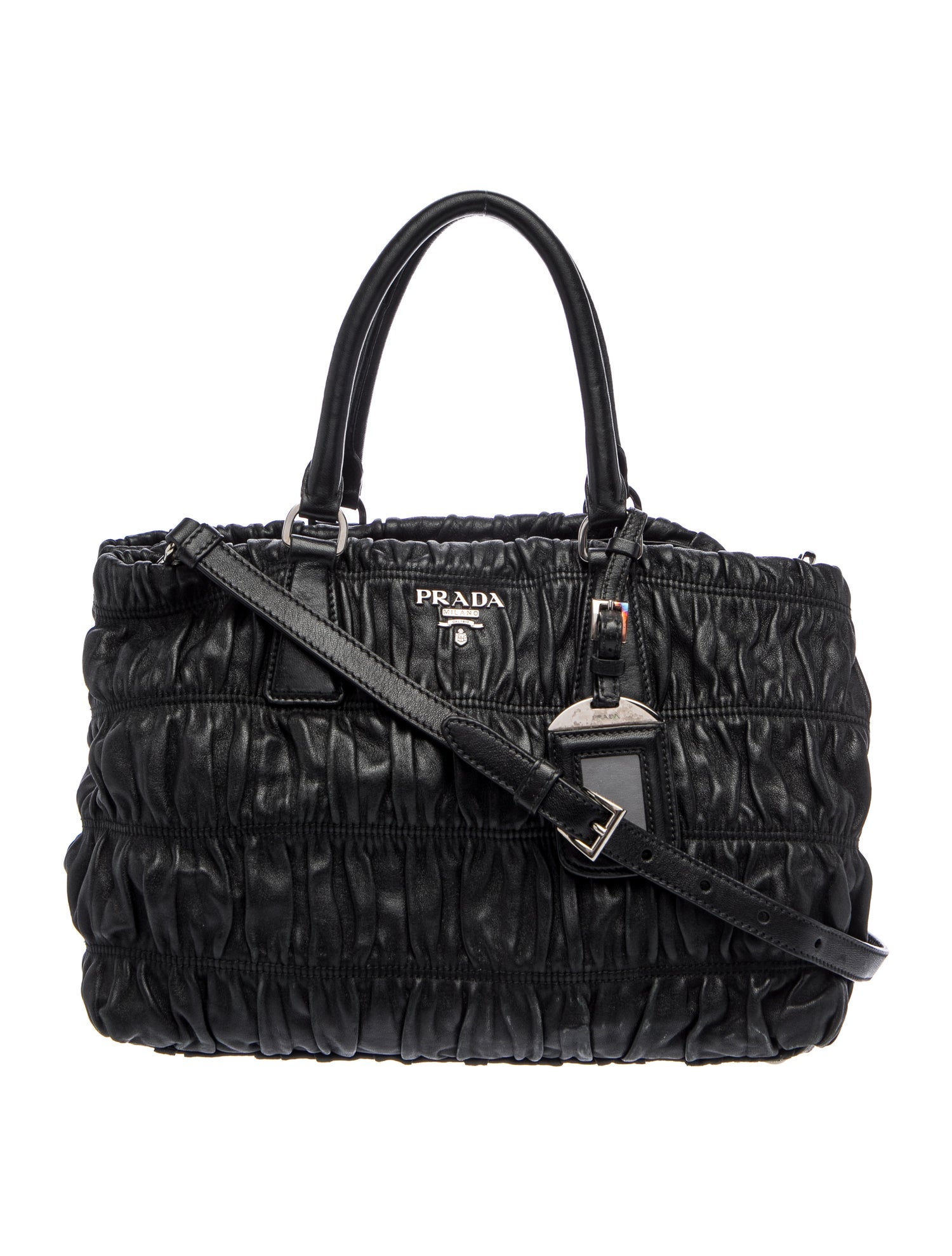 Prada Nappa Gaufre Leather Nappa Gaufre Quilted