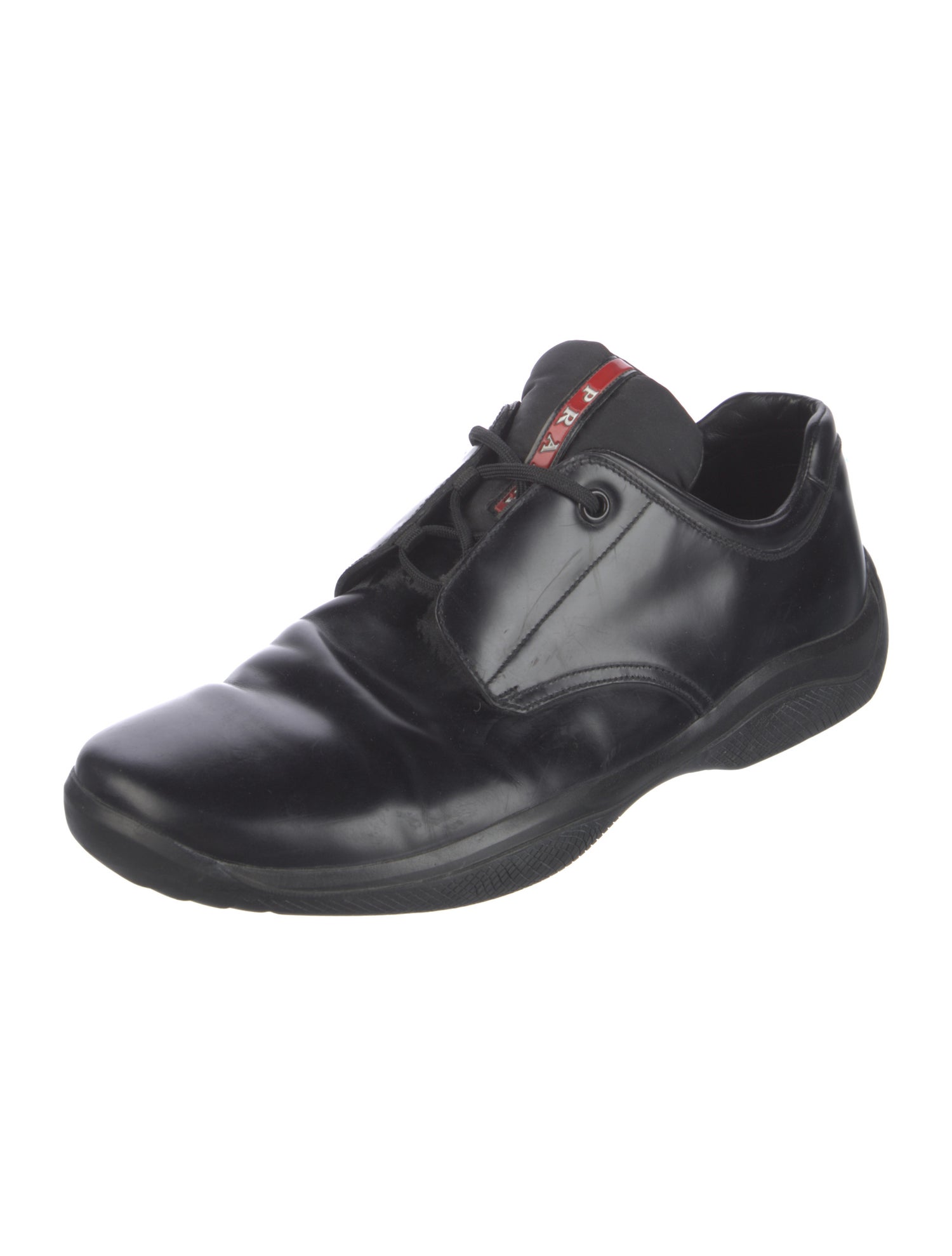 Prada Sport Leather Derby Shoes