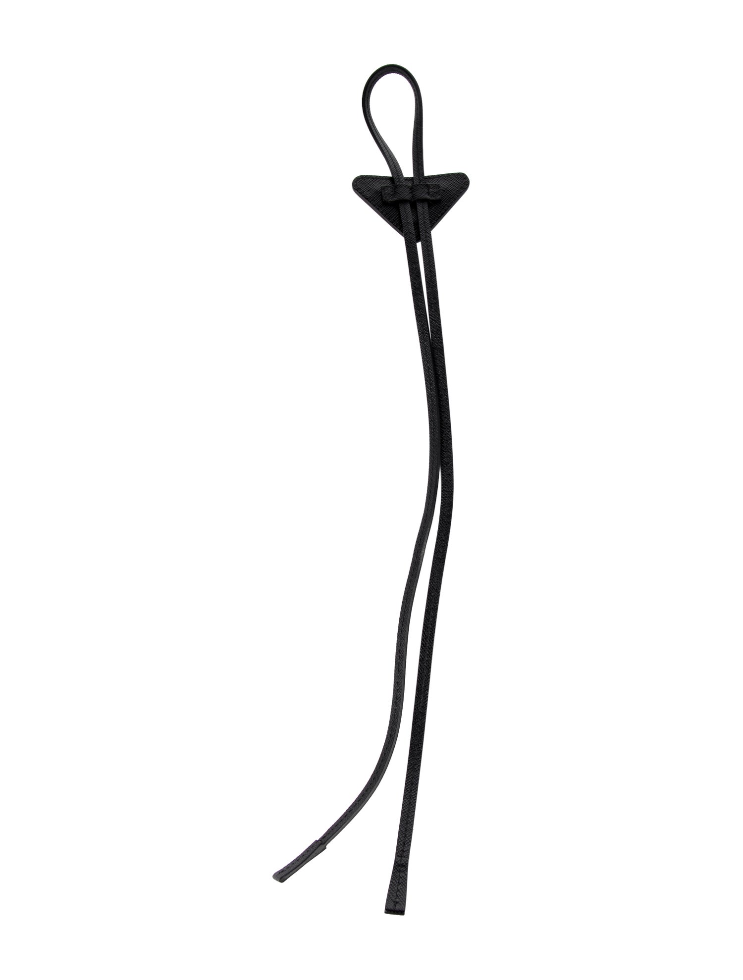 Prada Leather Bolo Tie