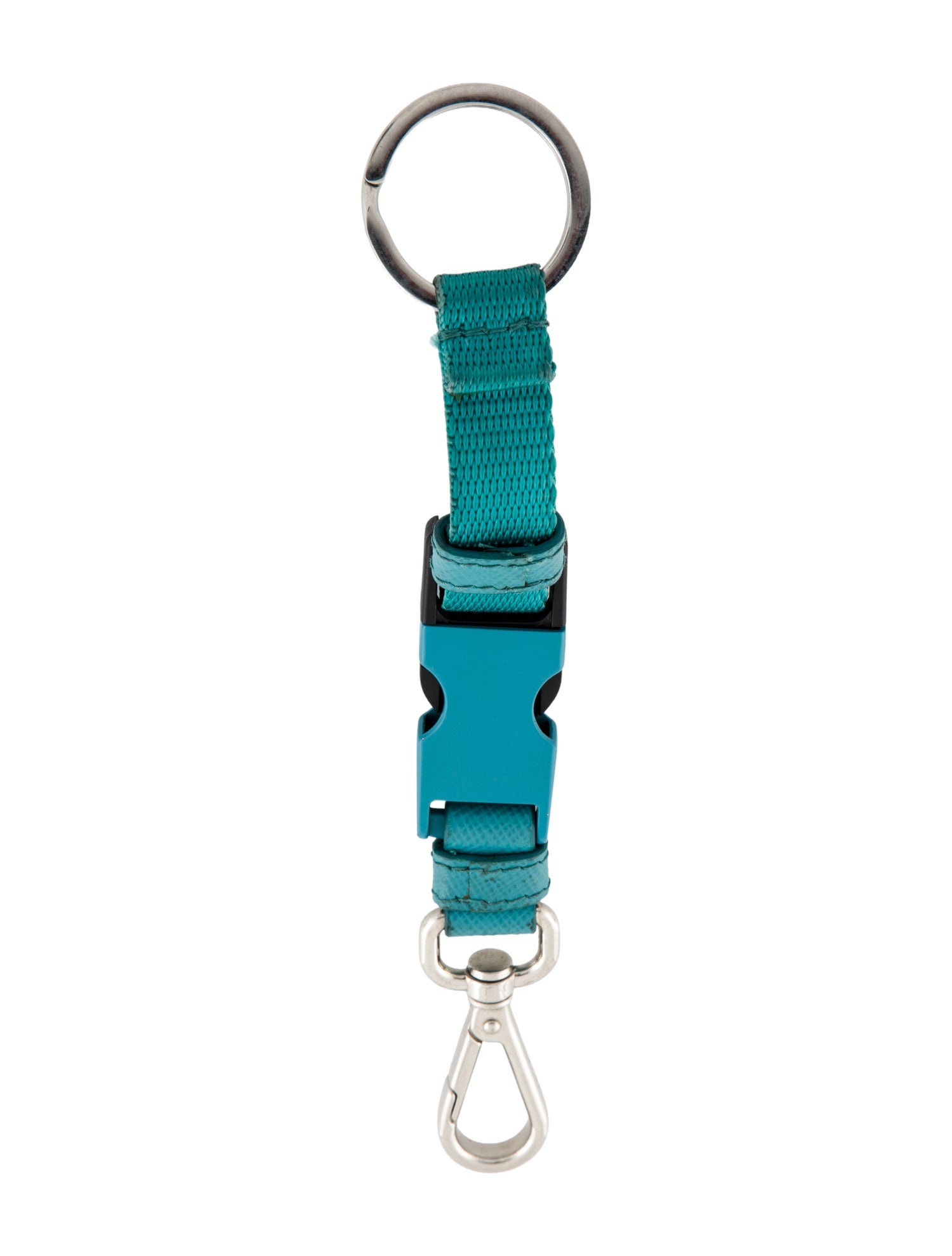 Prada Metal Keychain