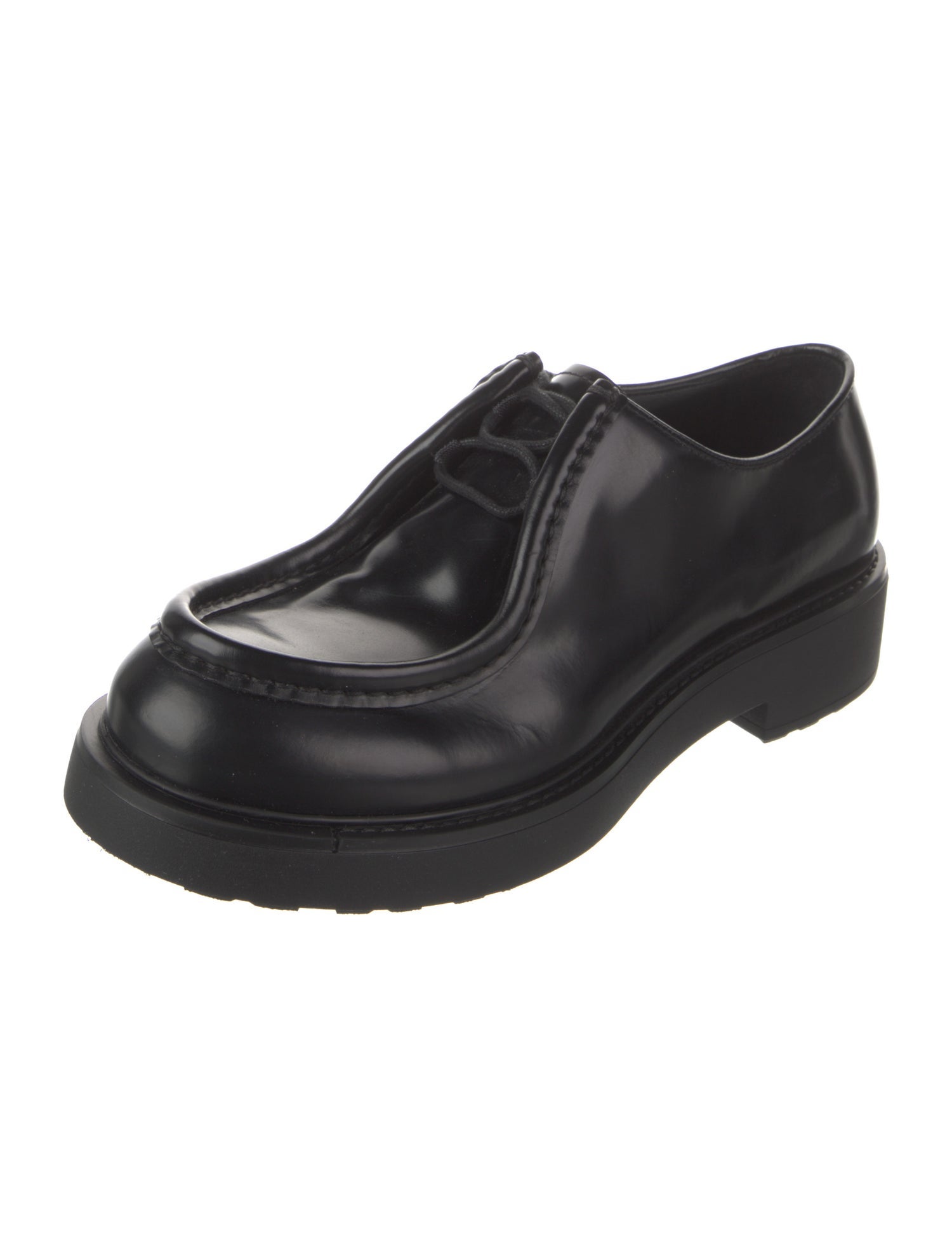 Prada Leather Oxfords