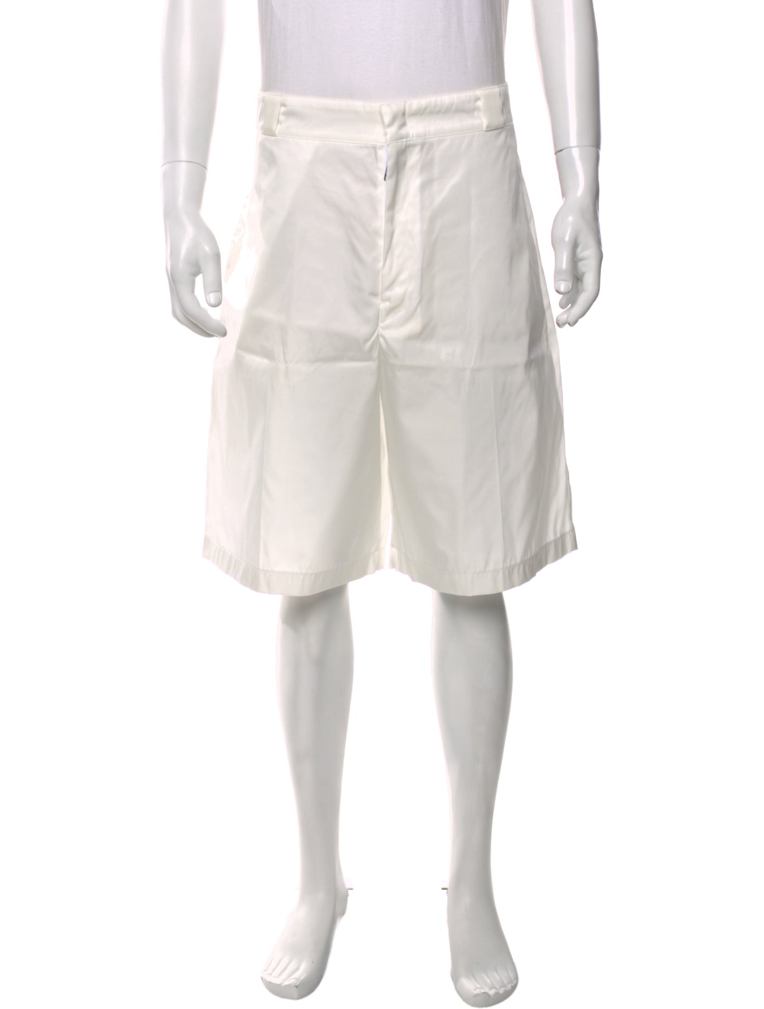 Prada 2022 Flat Front Shorts