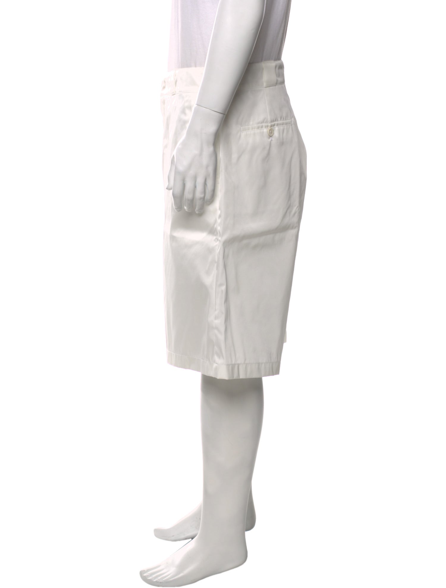 Prada 2022 Flat Front Shorts