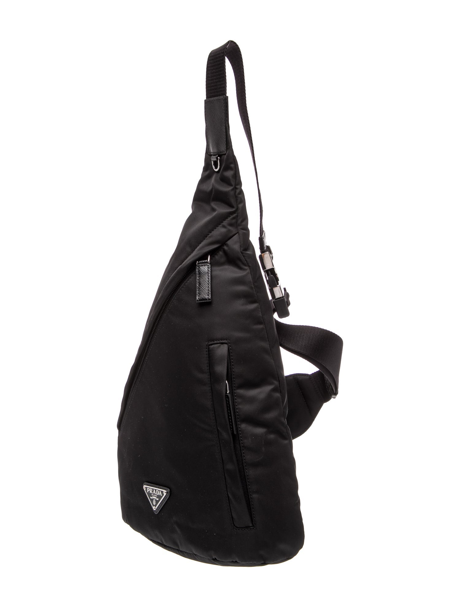 Prada Saffiano Leather Messenger Bag 2024