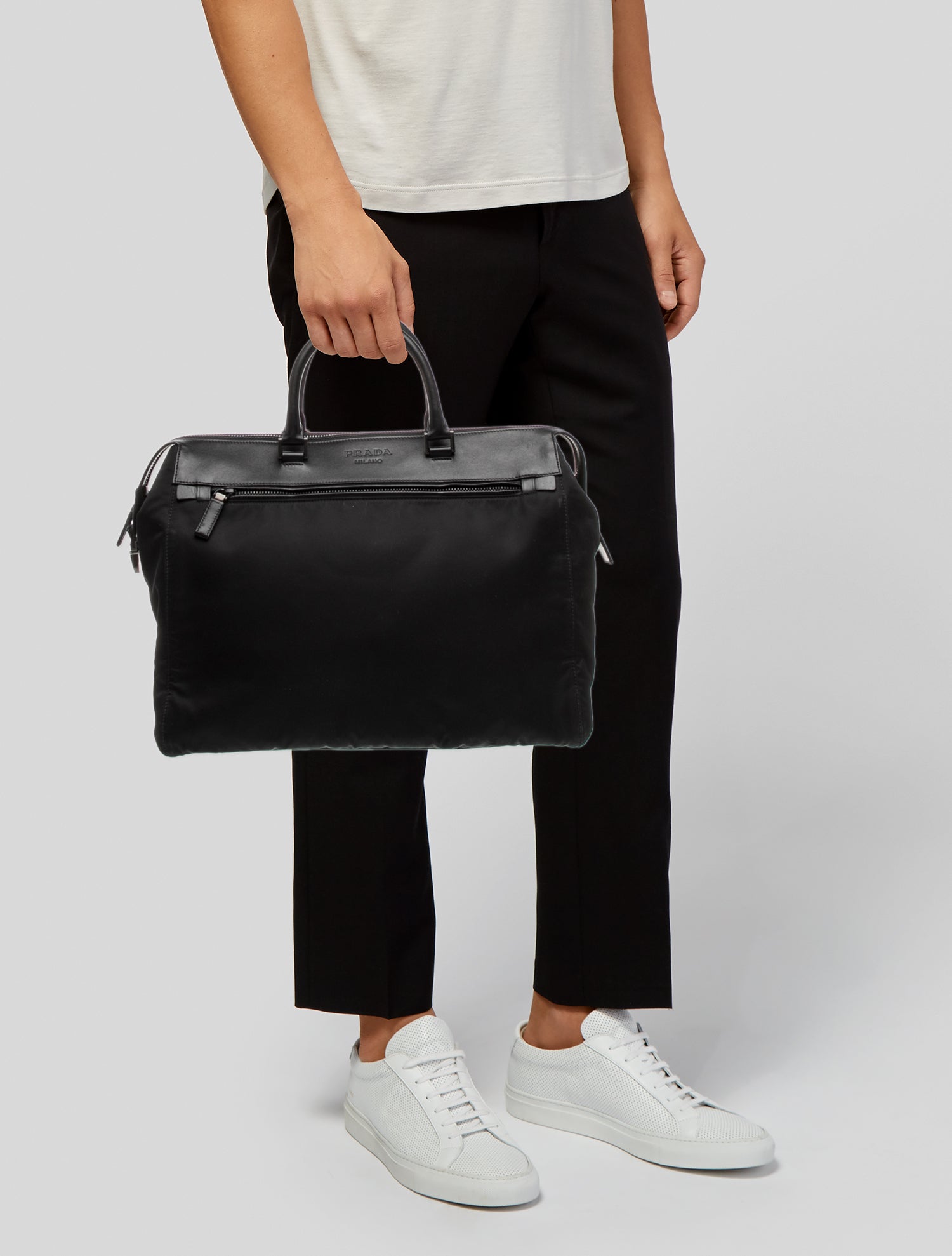 Prada Tessuto Weekender Bag