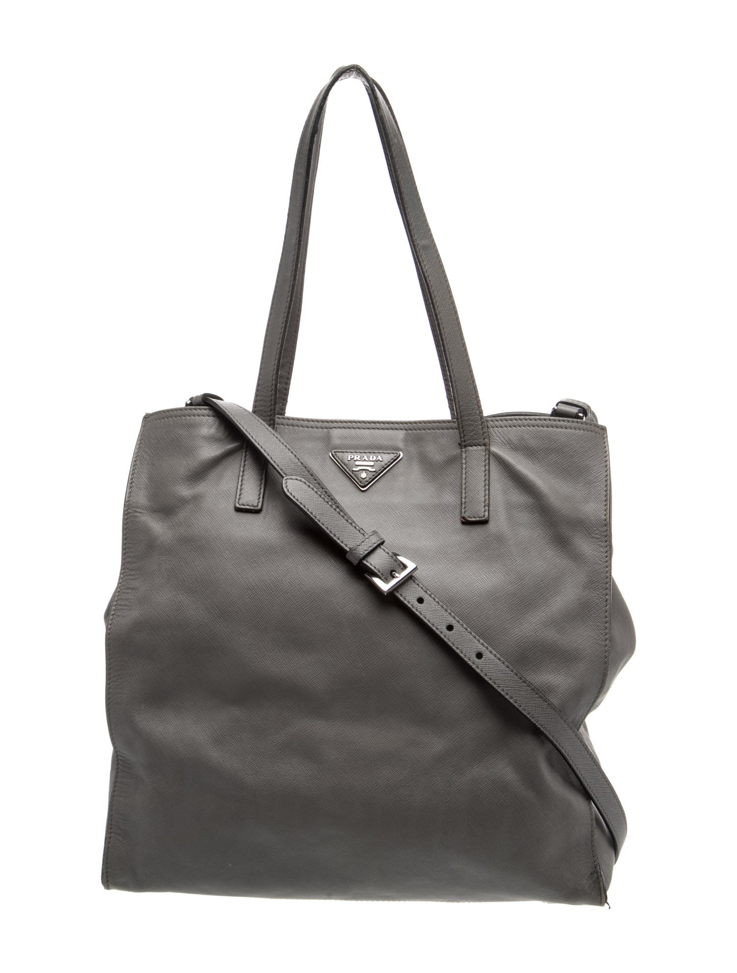 Prada Tessuto Nylon Saffiano Soft Tote Bag
