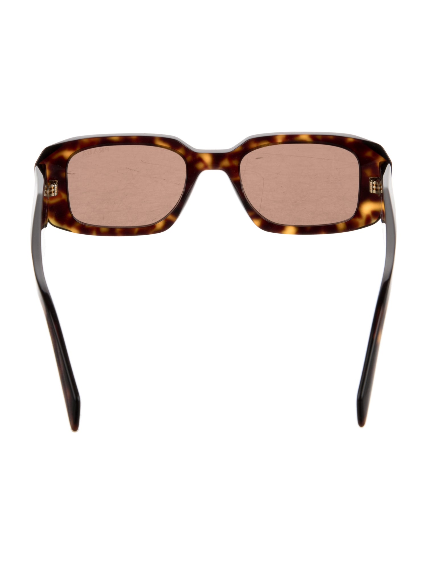 Prada Square Tinted Sunglasses