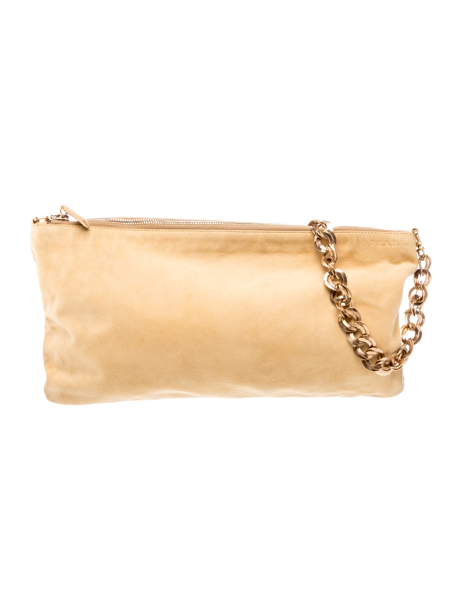 Prada Suede Shoulder Bag