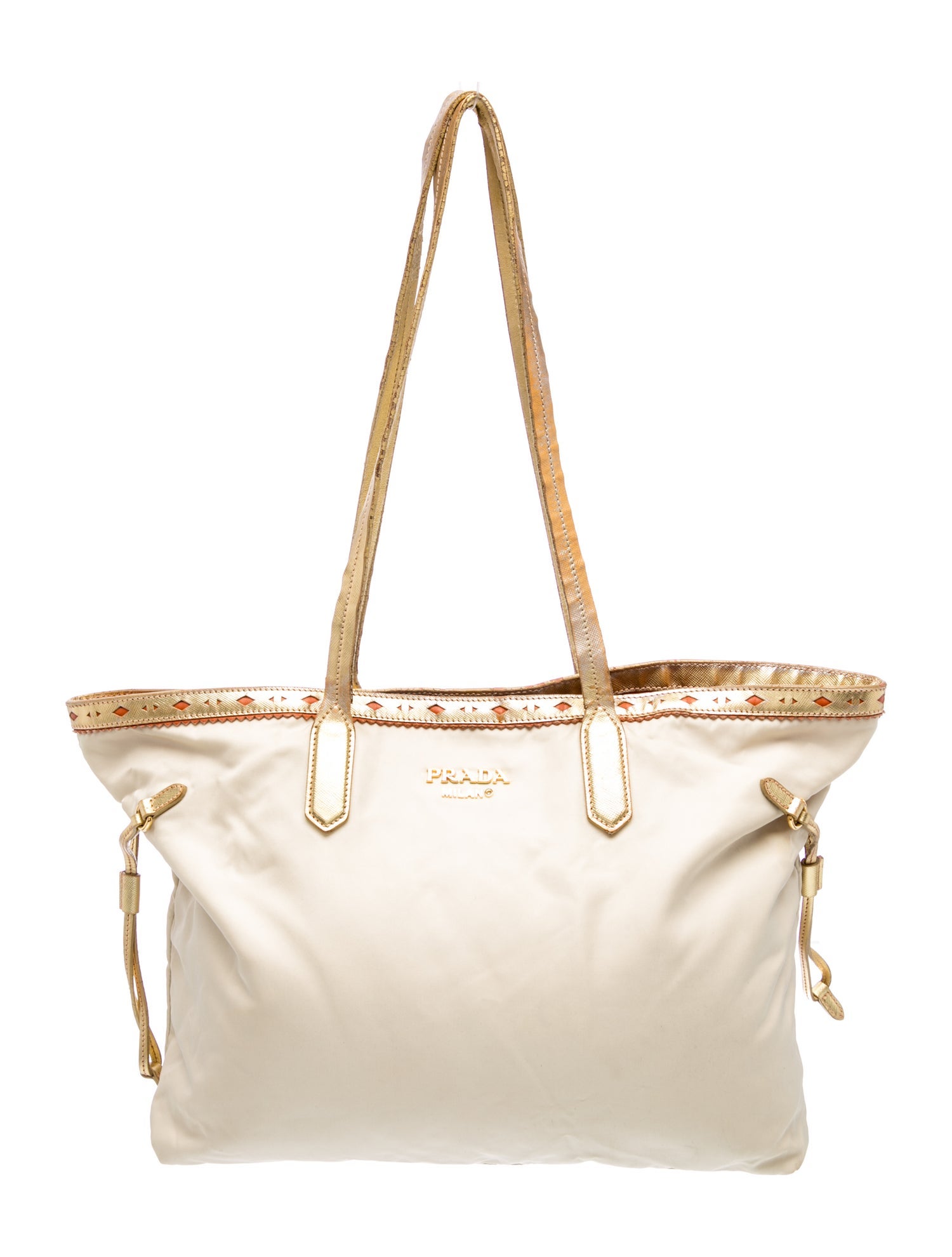 Prada Vela Nylon Tote