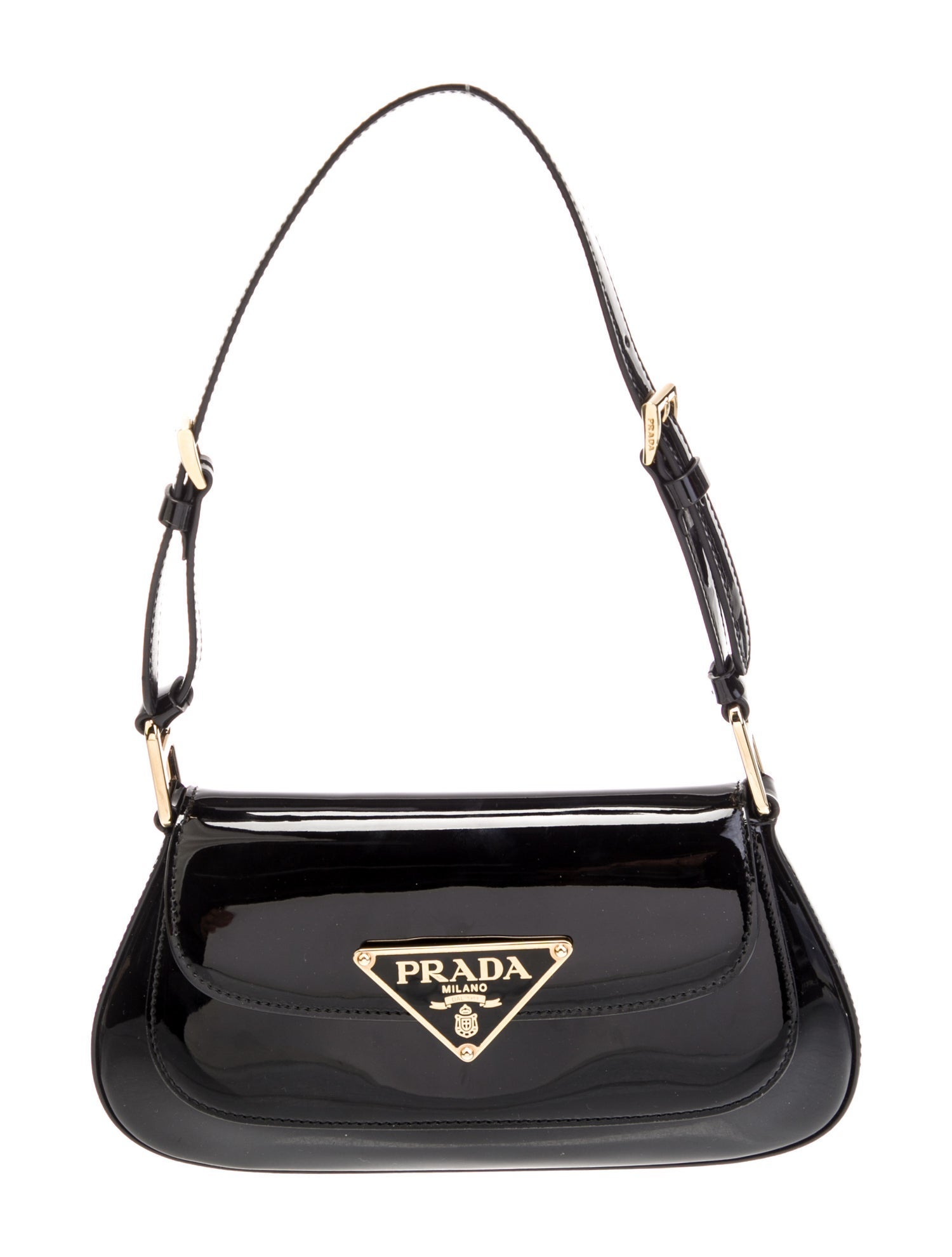 Prada Spazzolato Cleo Flap