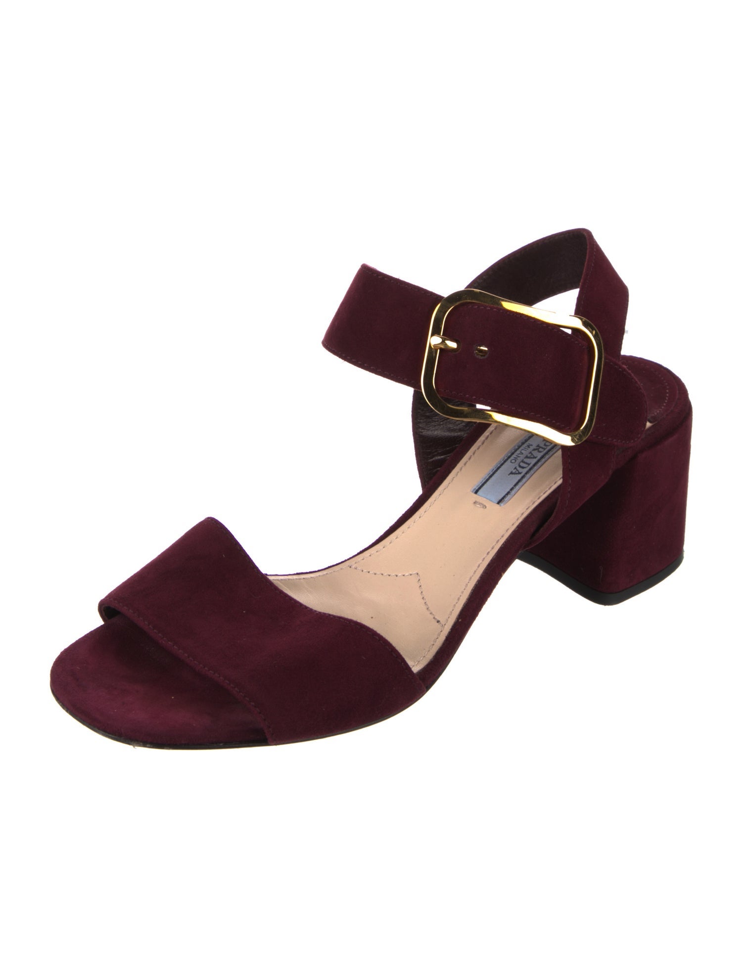 Prada Suede Sandals