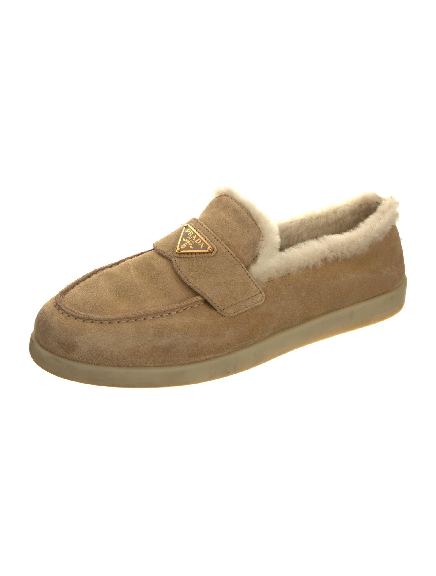 Prada Suede Loafers