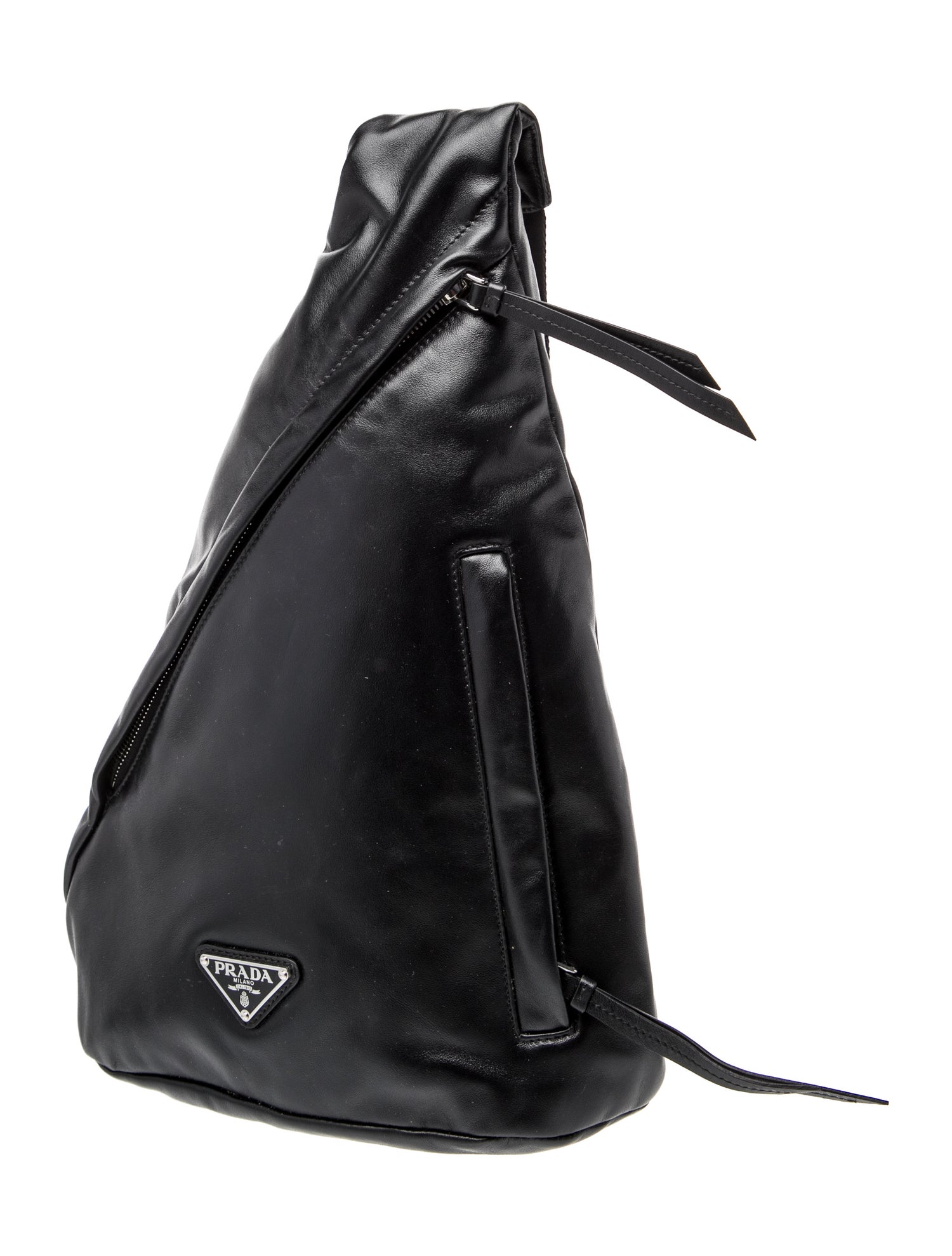 Prada Leather Bucket Bag