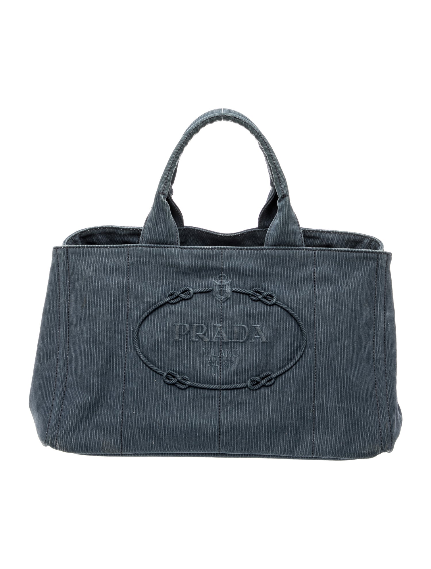 Prada Canvas Canapa Tote