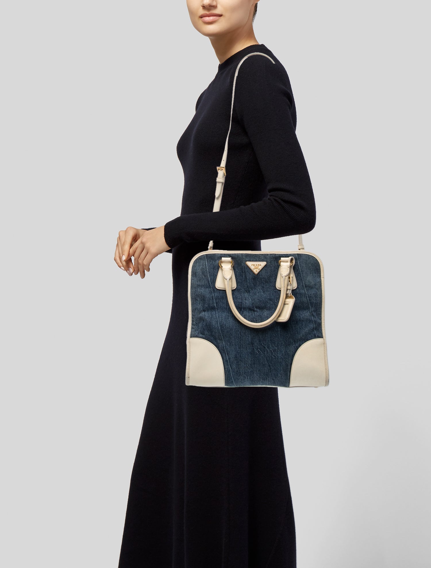 Prada Signature Crossbody Bag