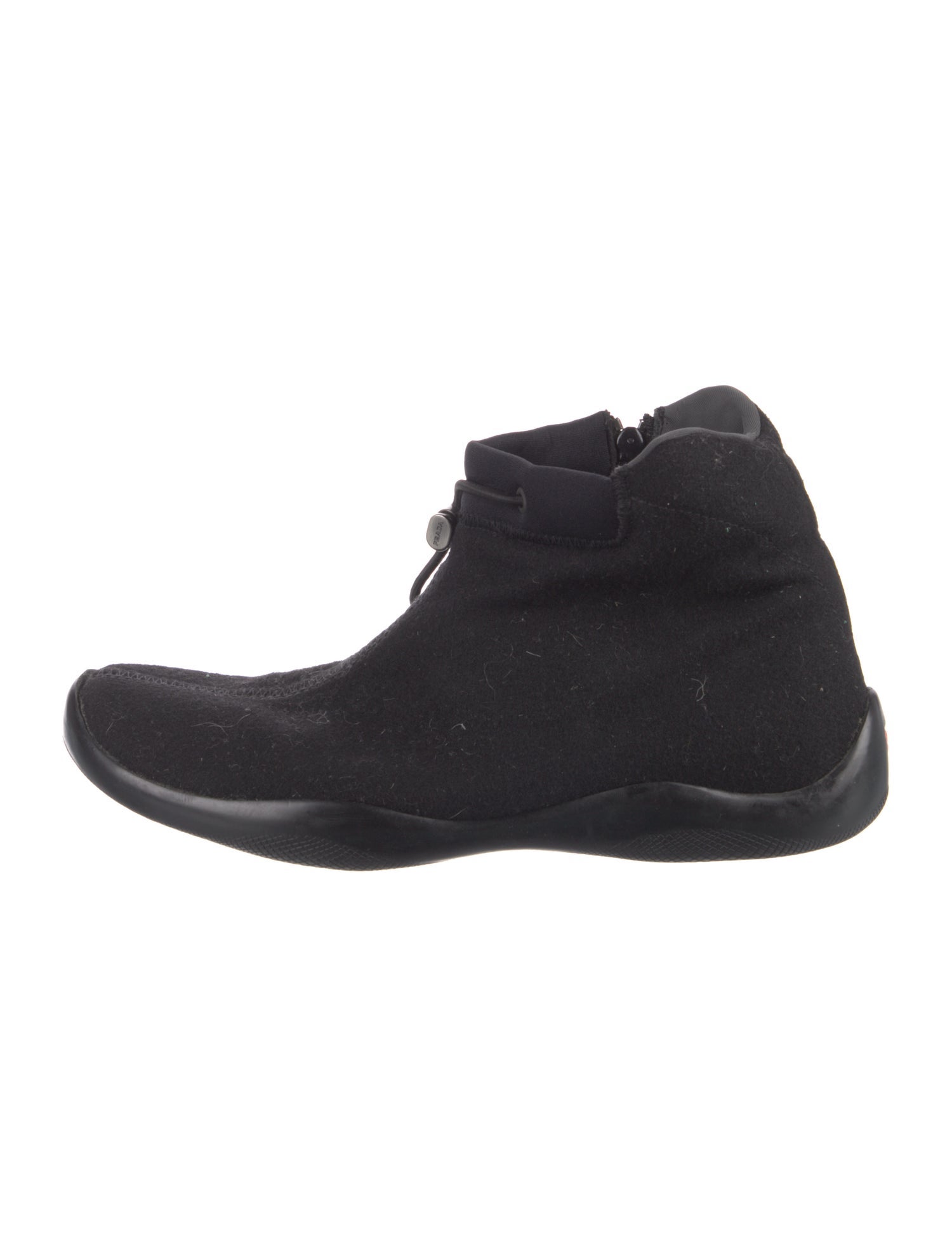 Prada Lace-Up Boots