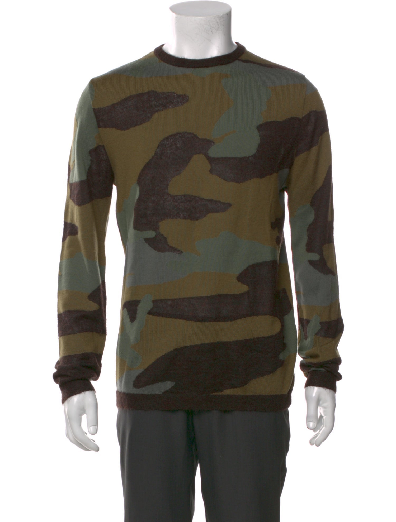 Prada 2016 Camouflage Print Pullover