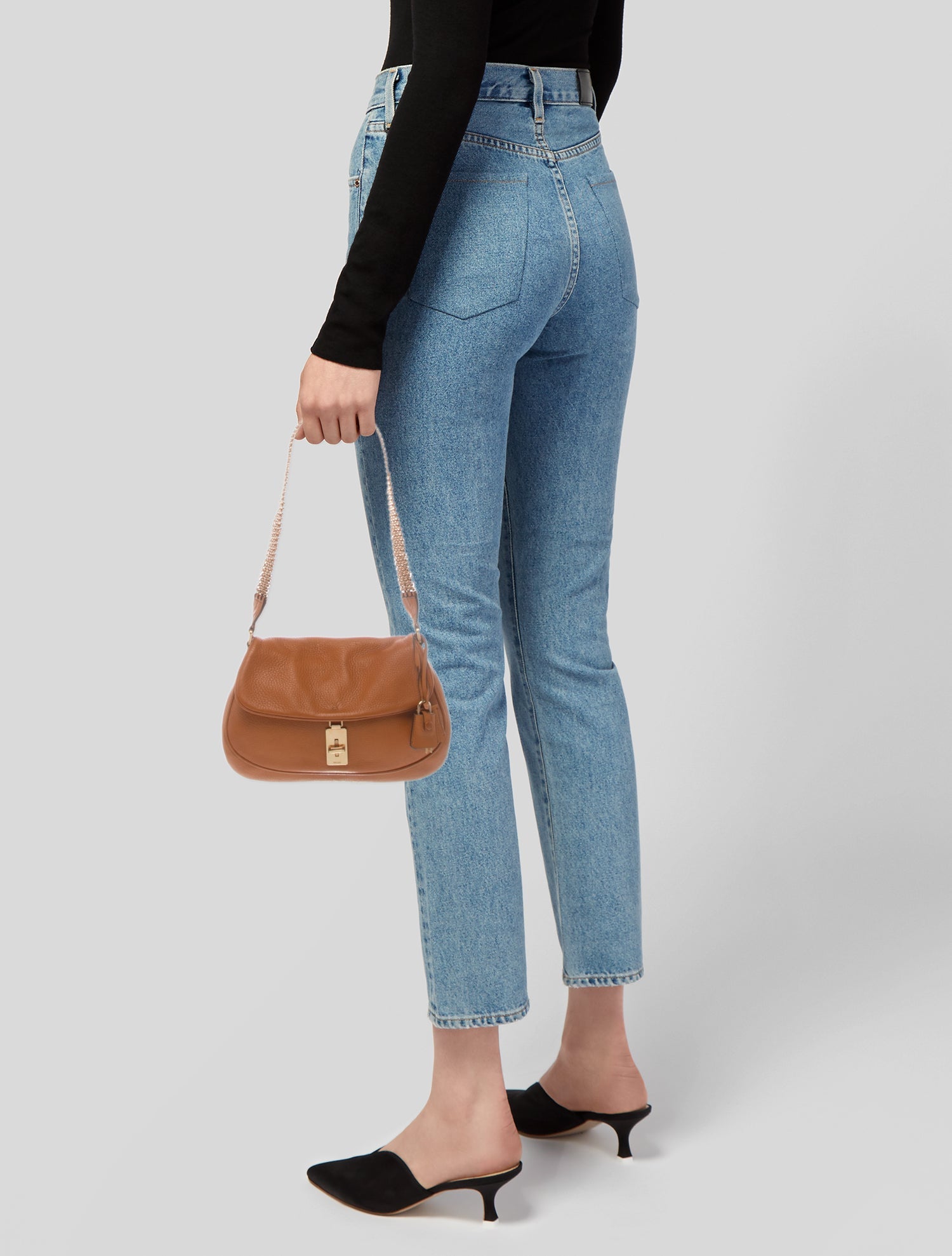 Prada Vitello Daino Leather Cleo Handbag Small
