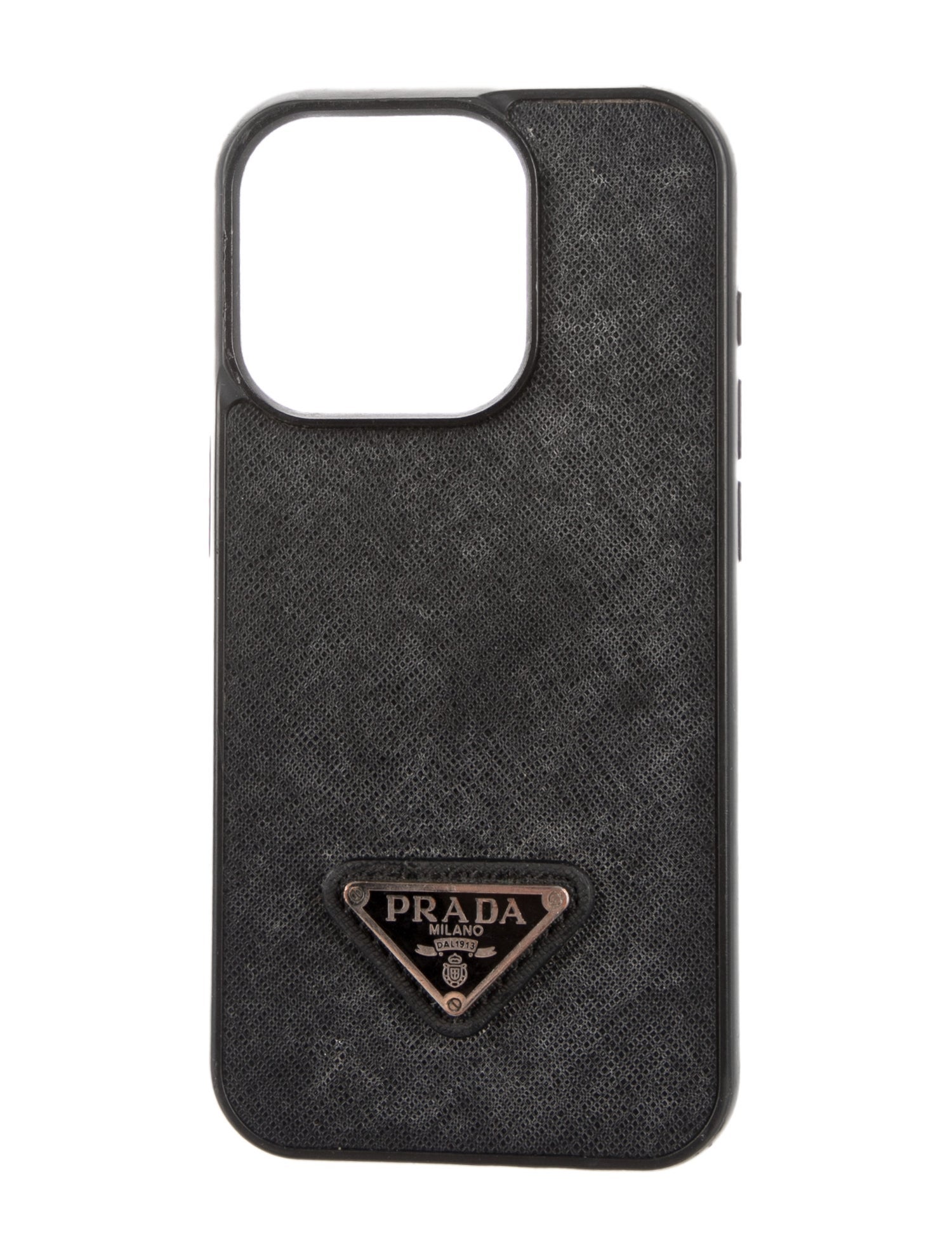 Prada Saffiano Leather iPhone 15 Case