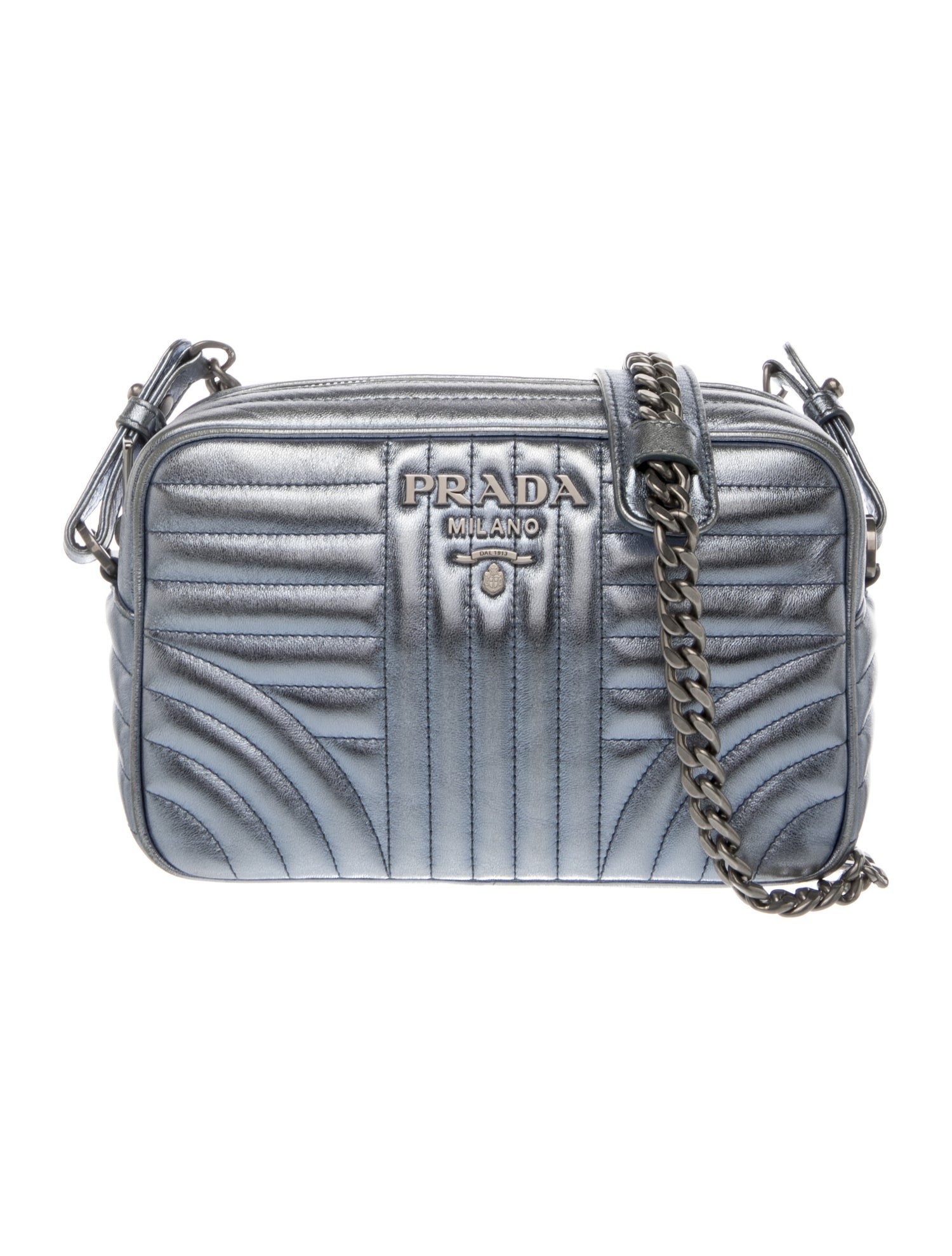 Prada Leather Diagramme Small
