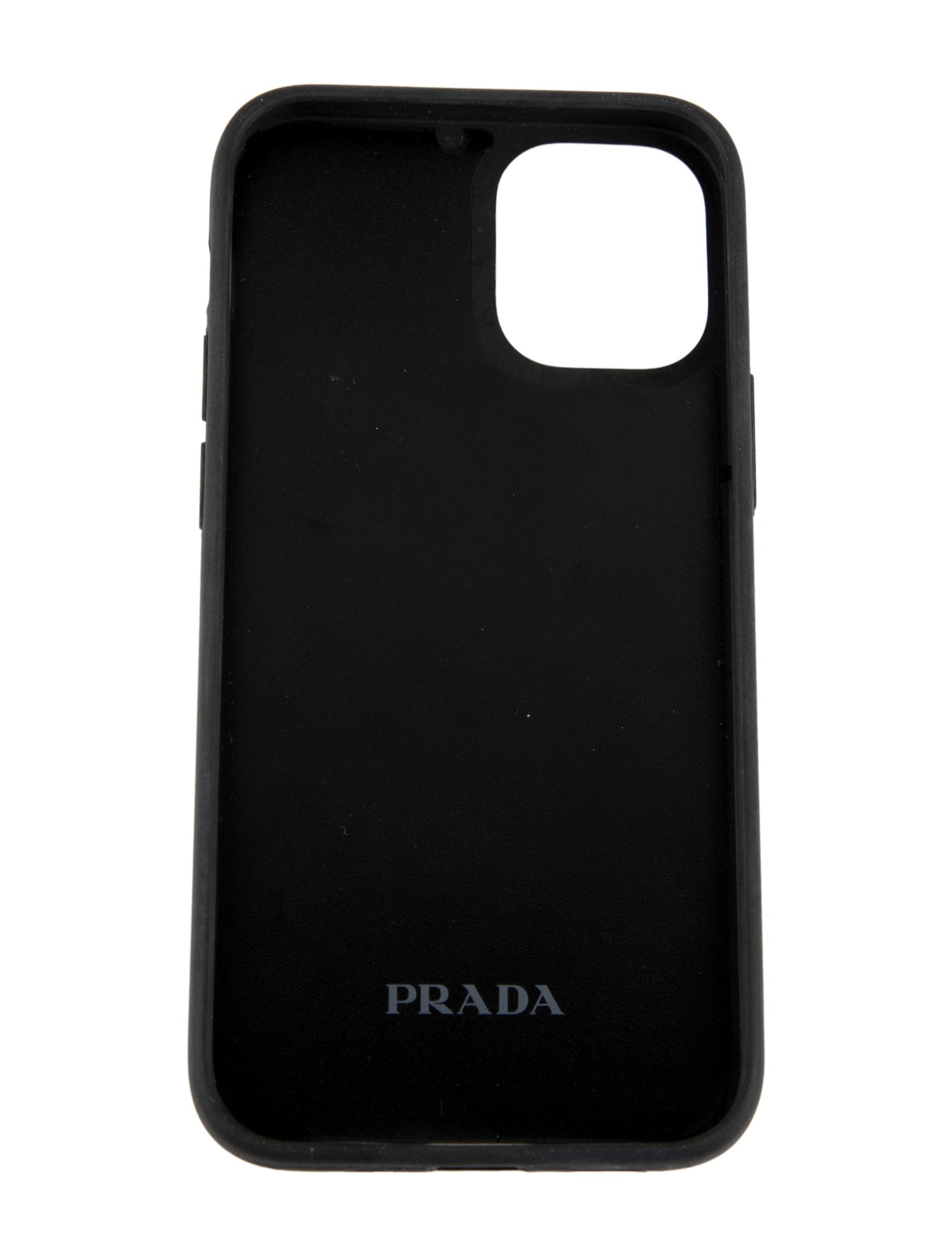 Silver crystal embellished Iphone case