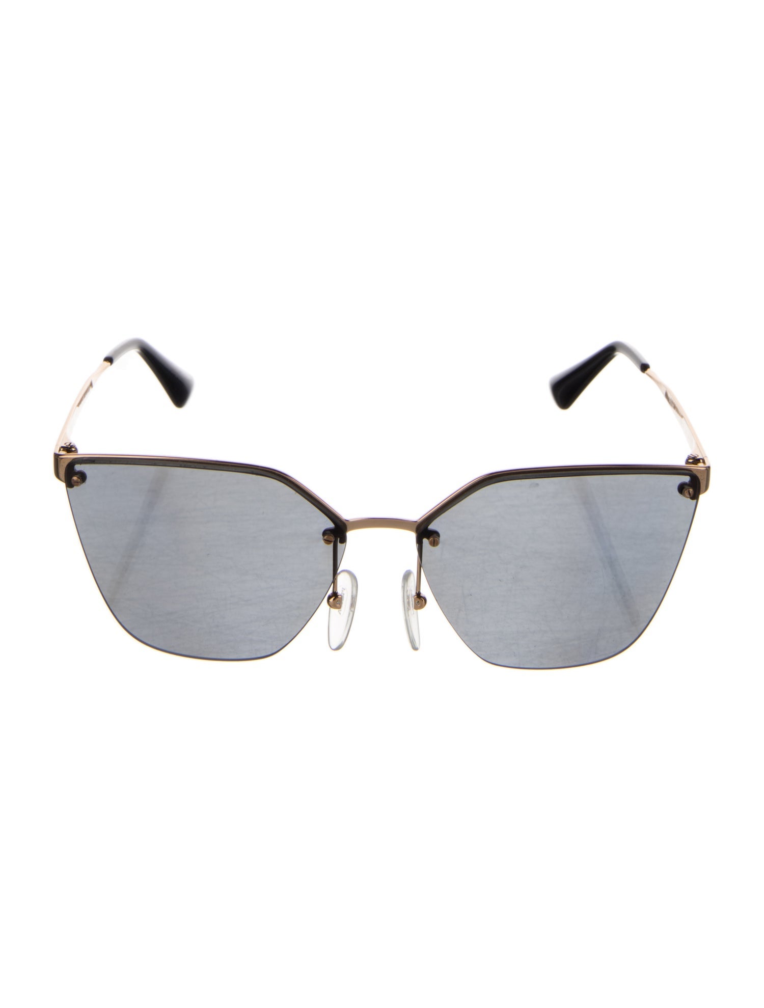 Prada Oversize Tinted Sunglasses