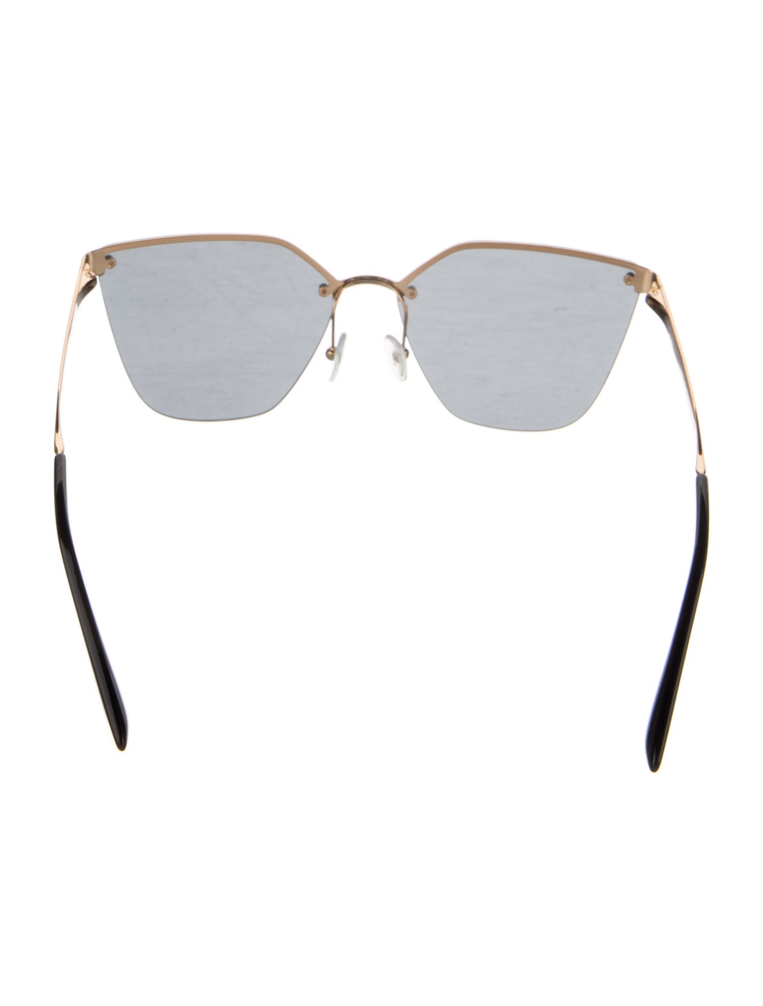 Prada Oversize Tinted Sunglasses