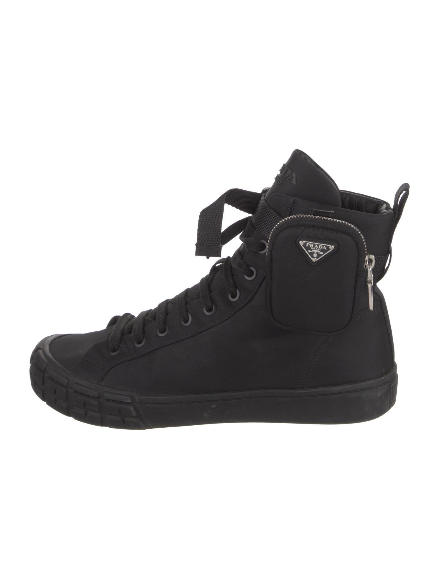Prada Nylon Hiking Boots