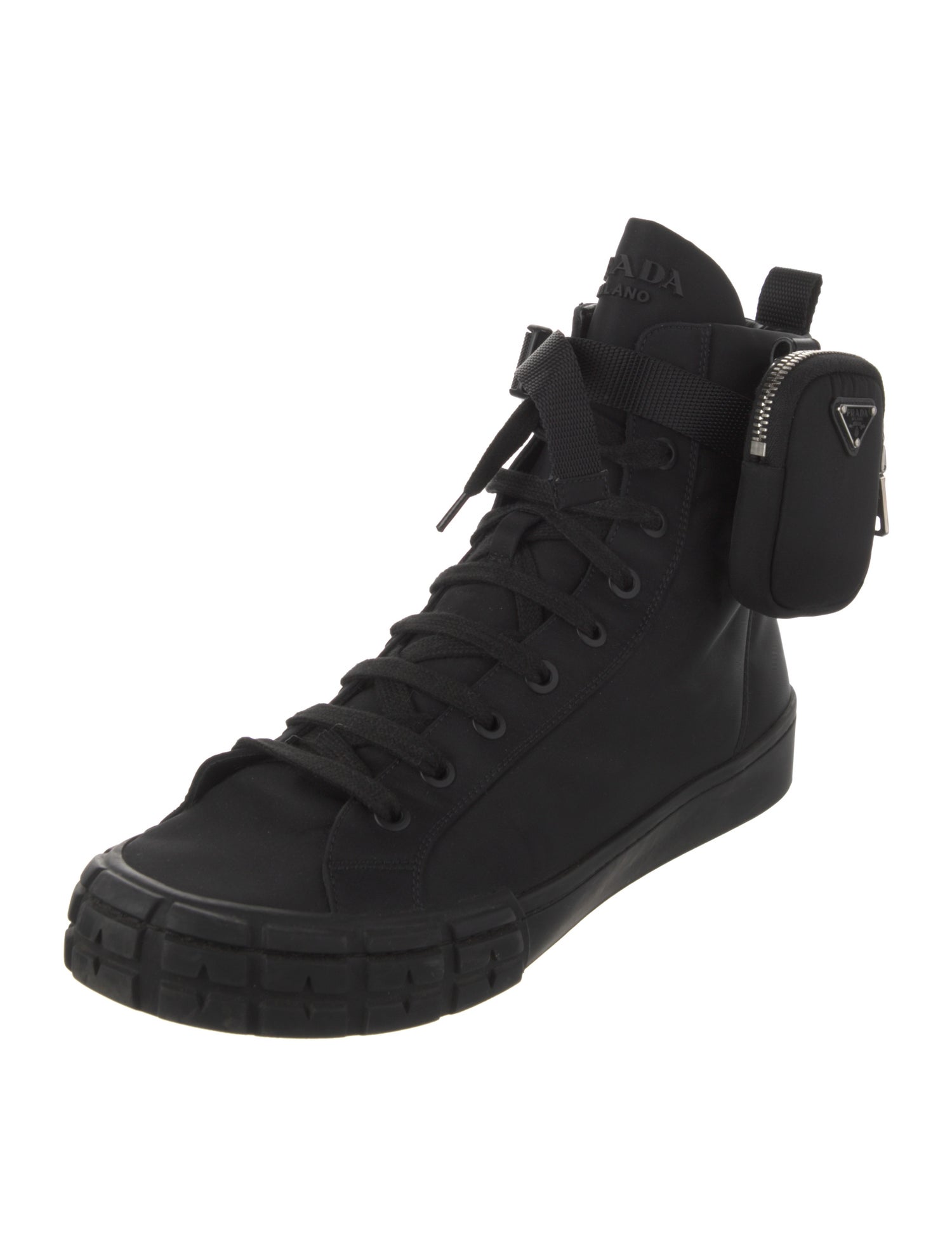 Prada Nylon Hiking Boots