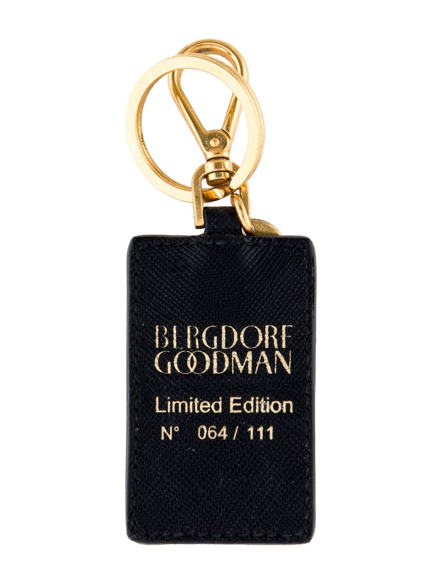 Prada Leather Keychain