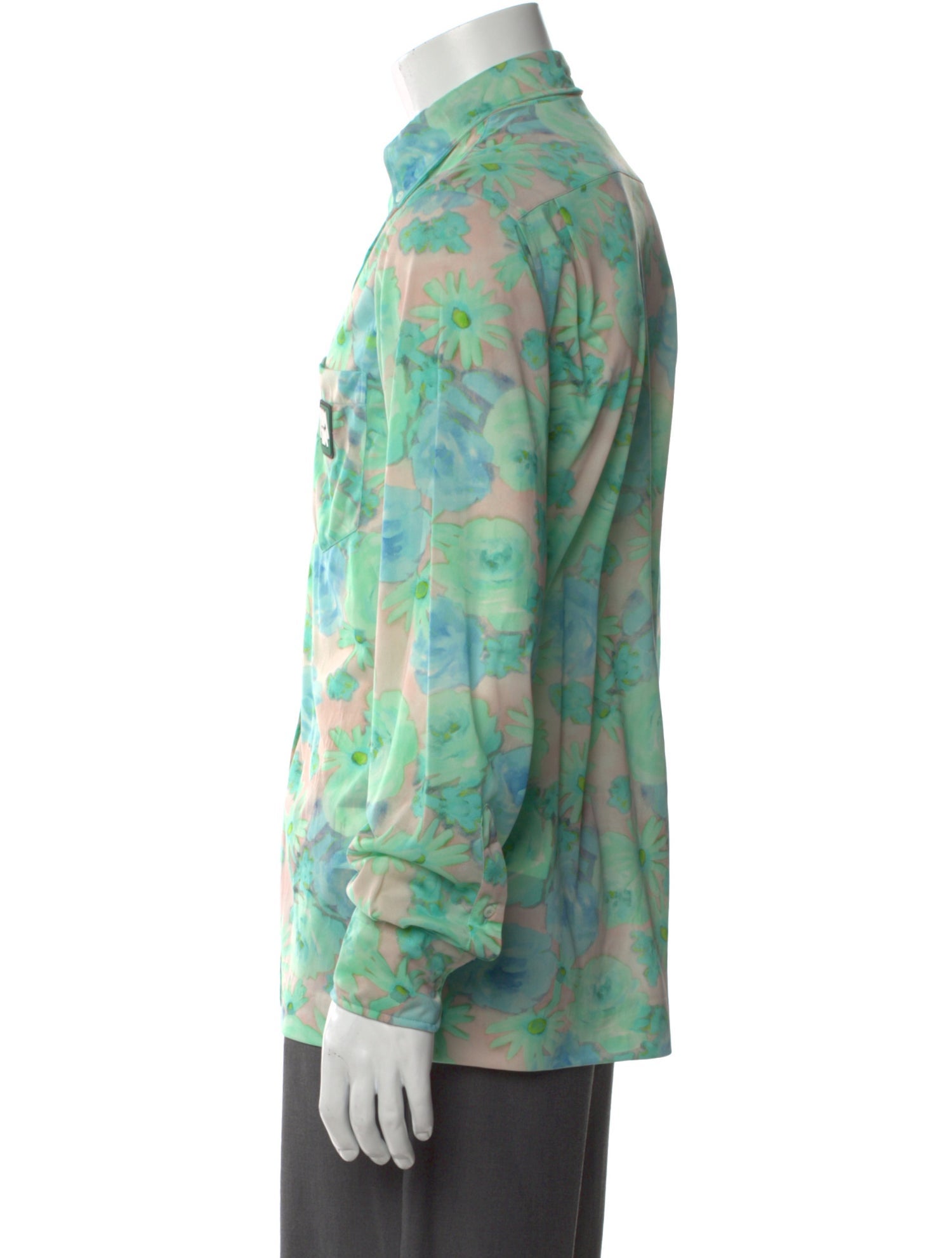 Prada 2019 Floral Print Shirt