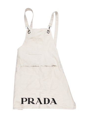 Pre-owned Prada Apron In Neutral