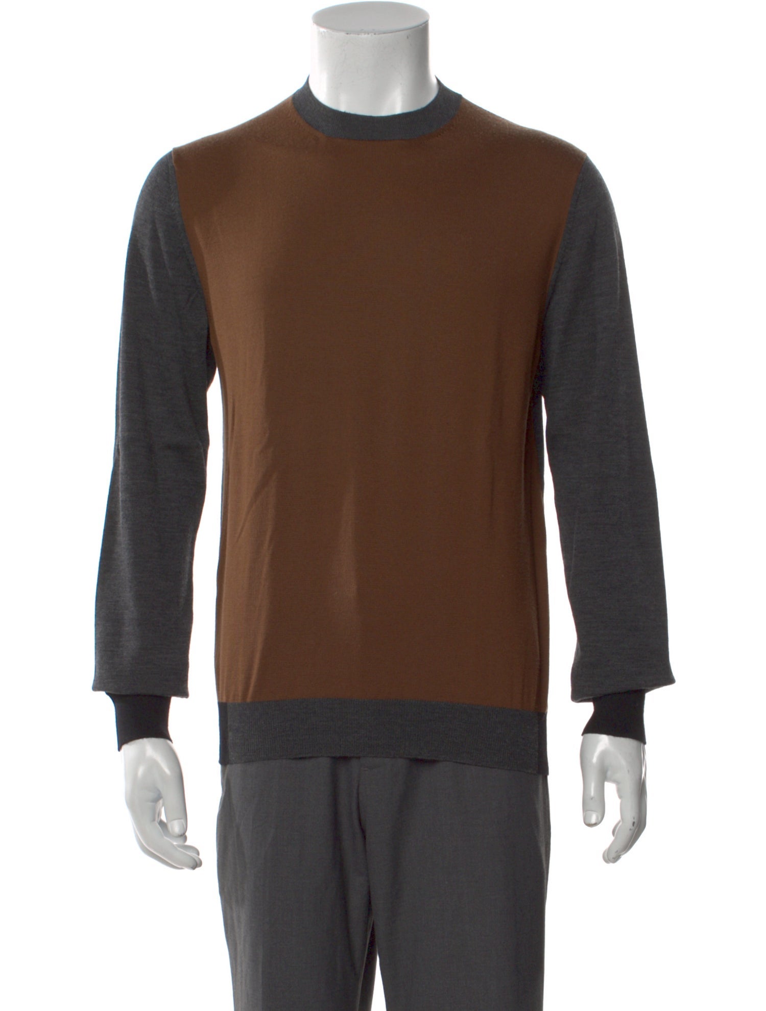 Prada 2016 Colorblock Pattern Pullover