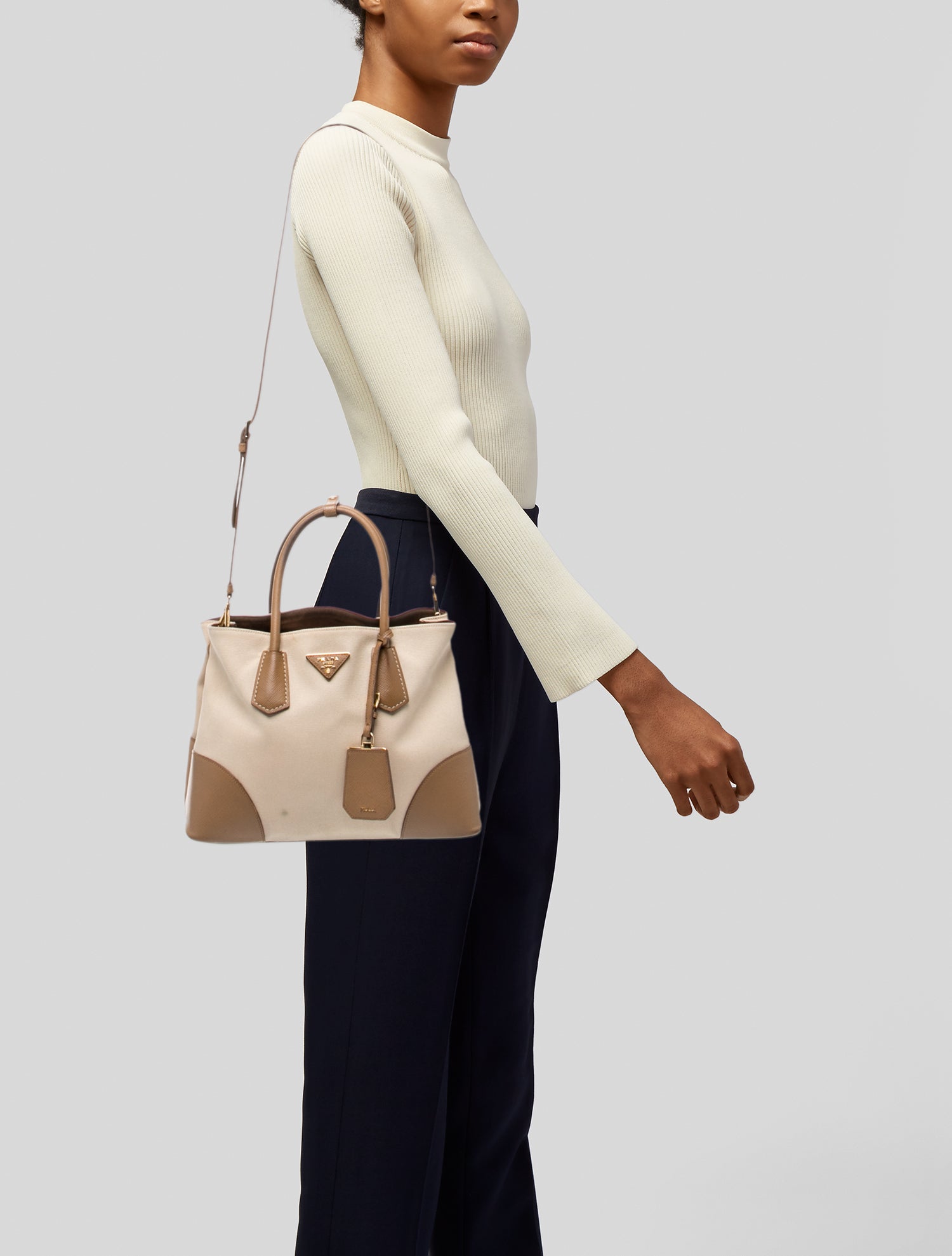 Prada Canvas Tote