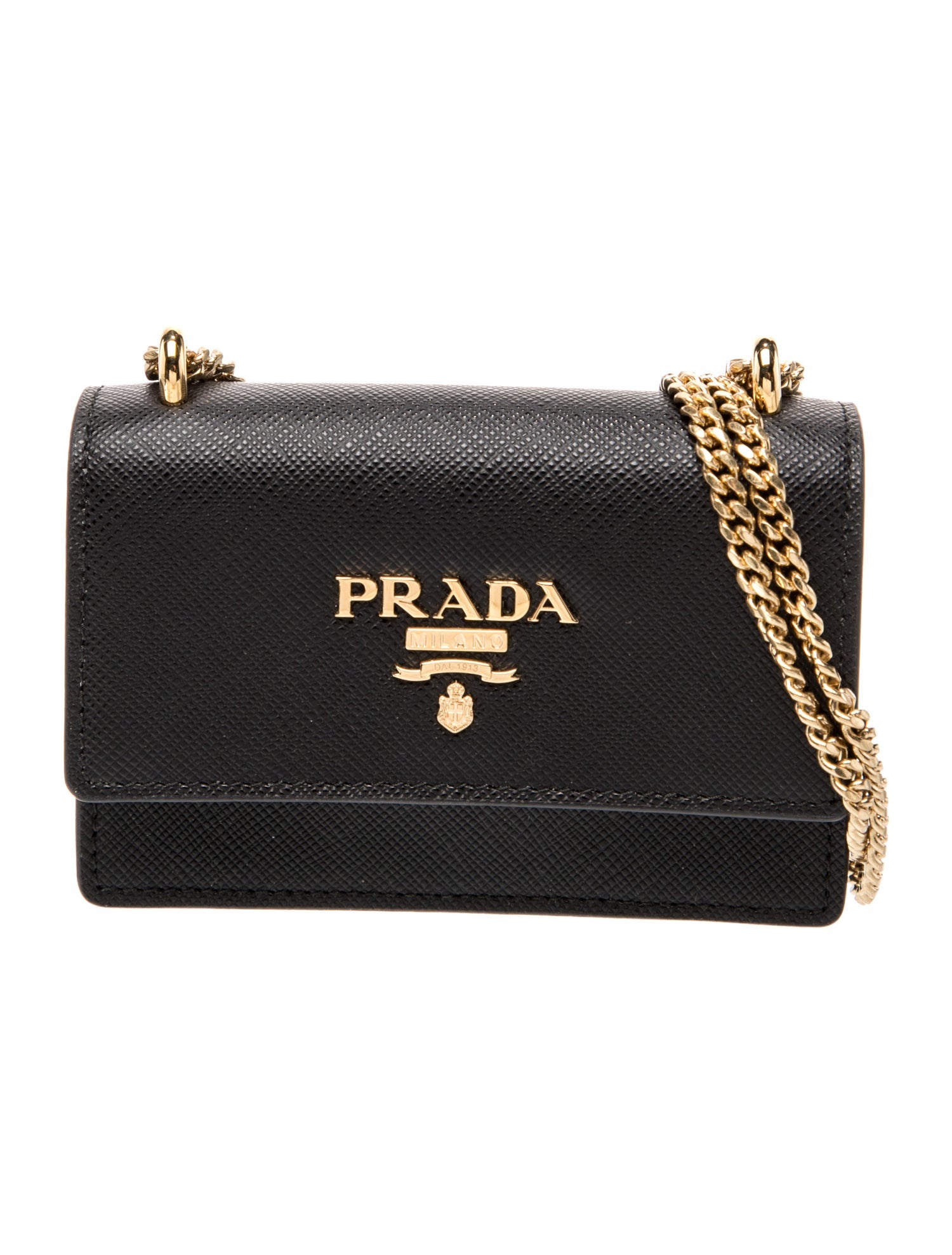 Prada Saffiano Lux Leather Evening Bag