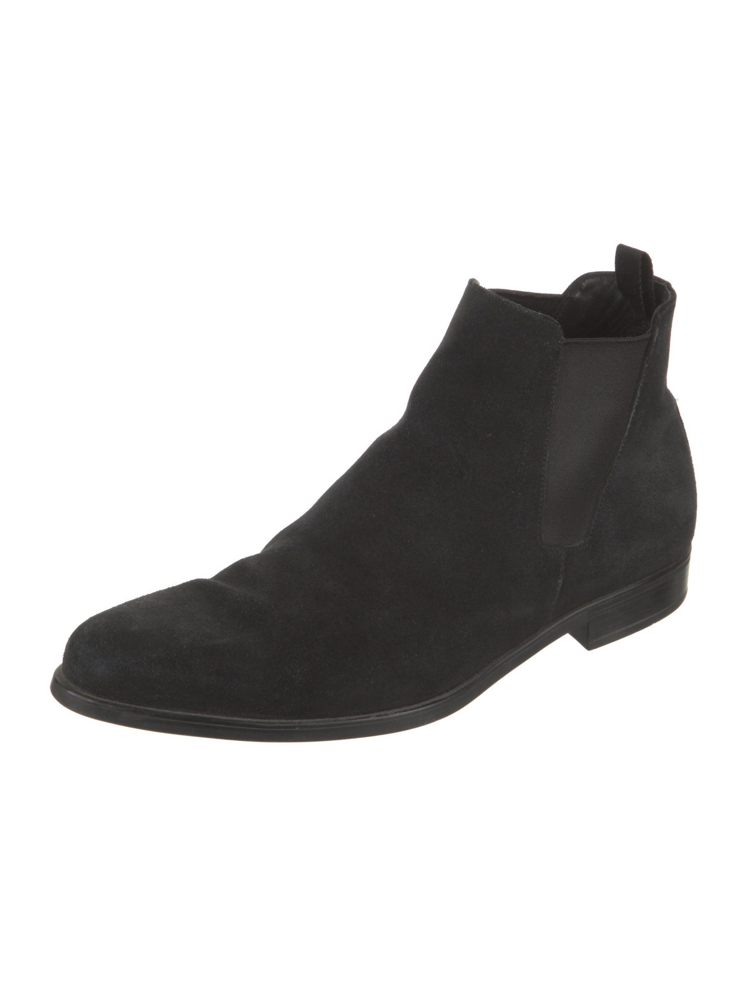 Prada Suede Chelsea Boots