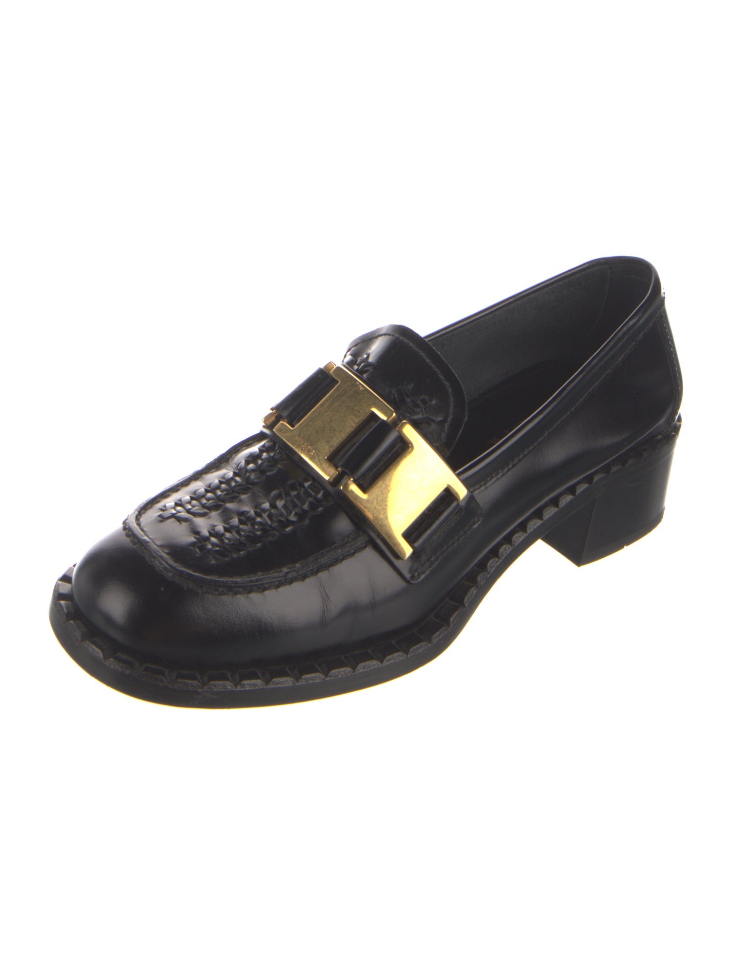 Prada Leather Loafers