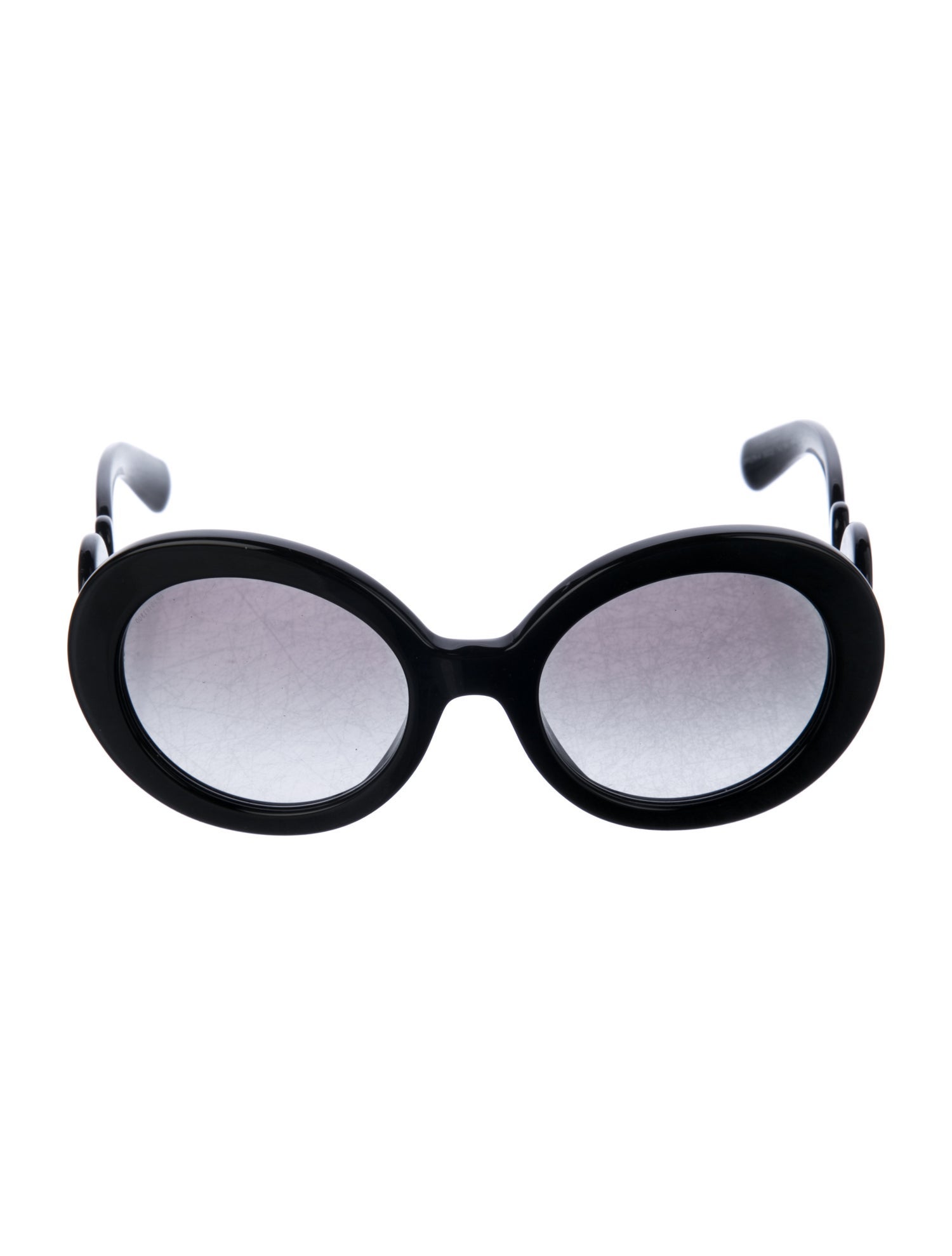 Prada Round Gradient Sunglasses