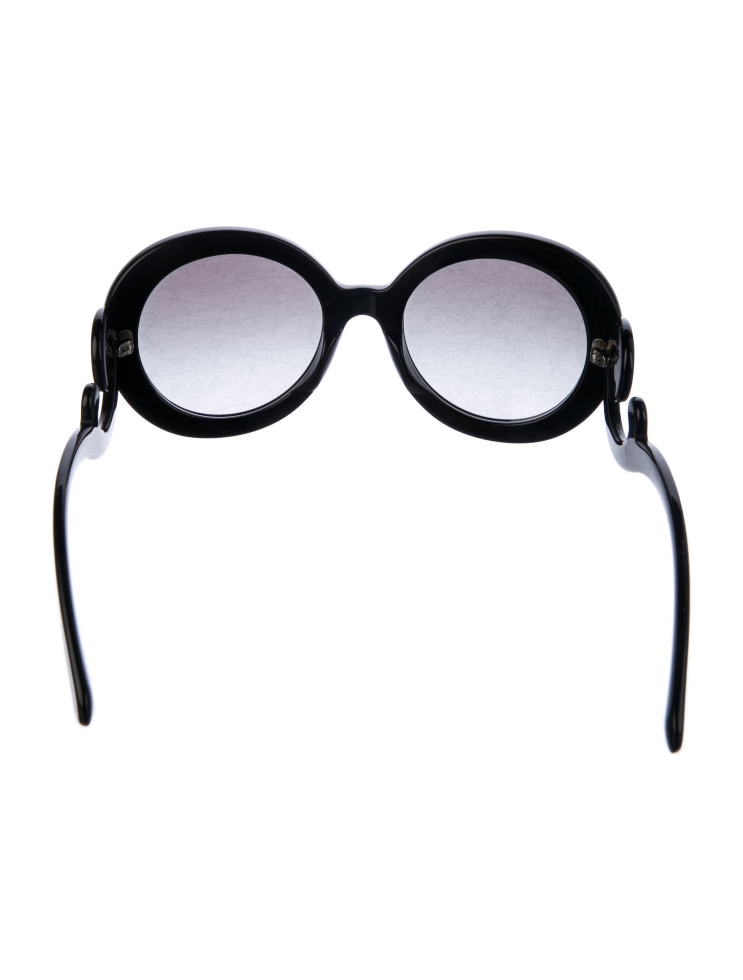 Prada Round Gradient Sunglasses