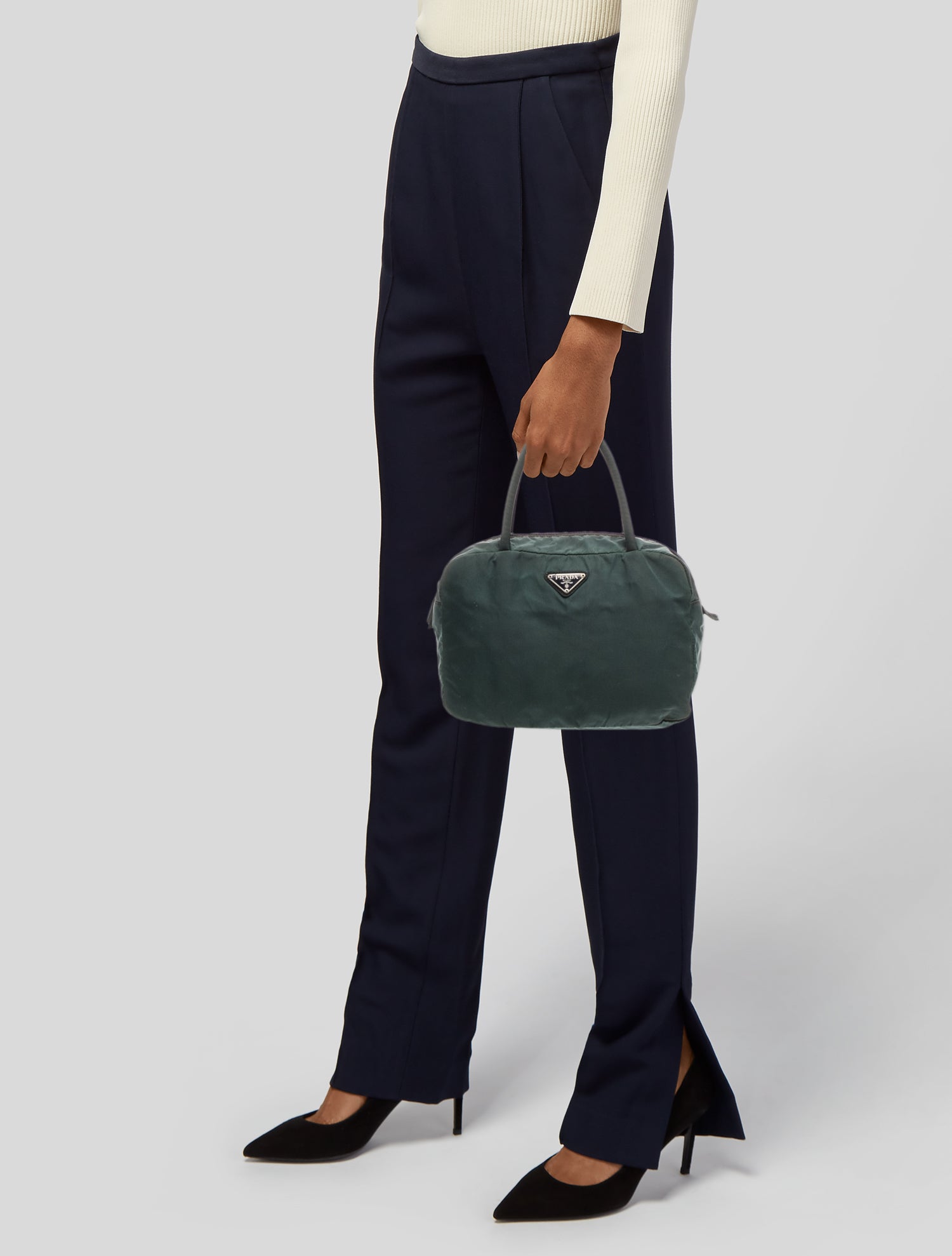 Prada Tessuto Nylon Top Handle Bag