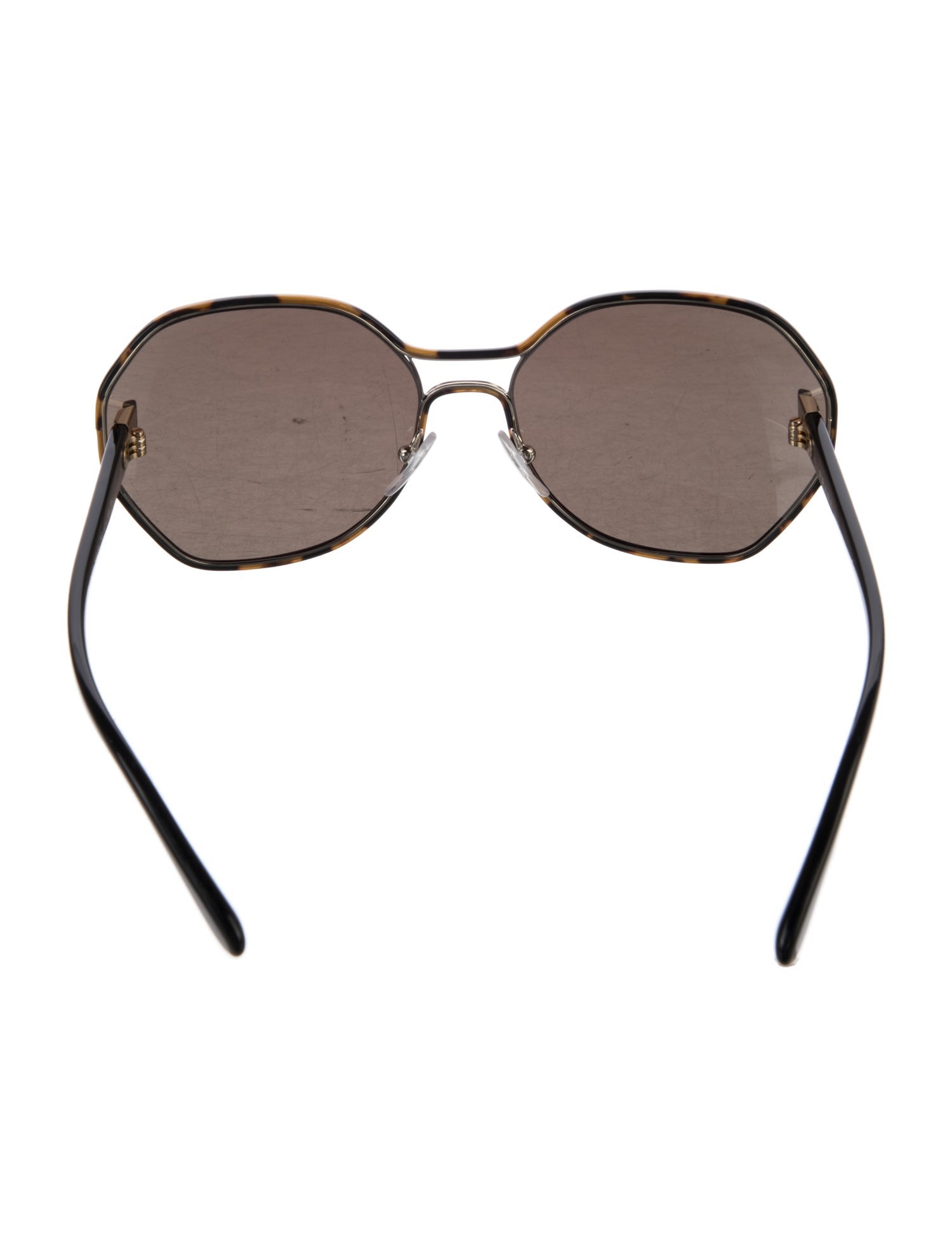 Prada Aviator Tinted Sunglasses