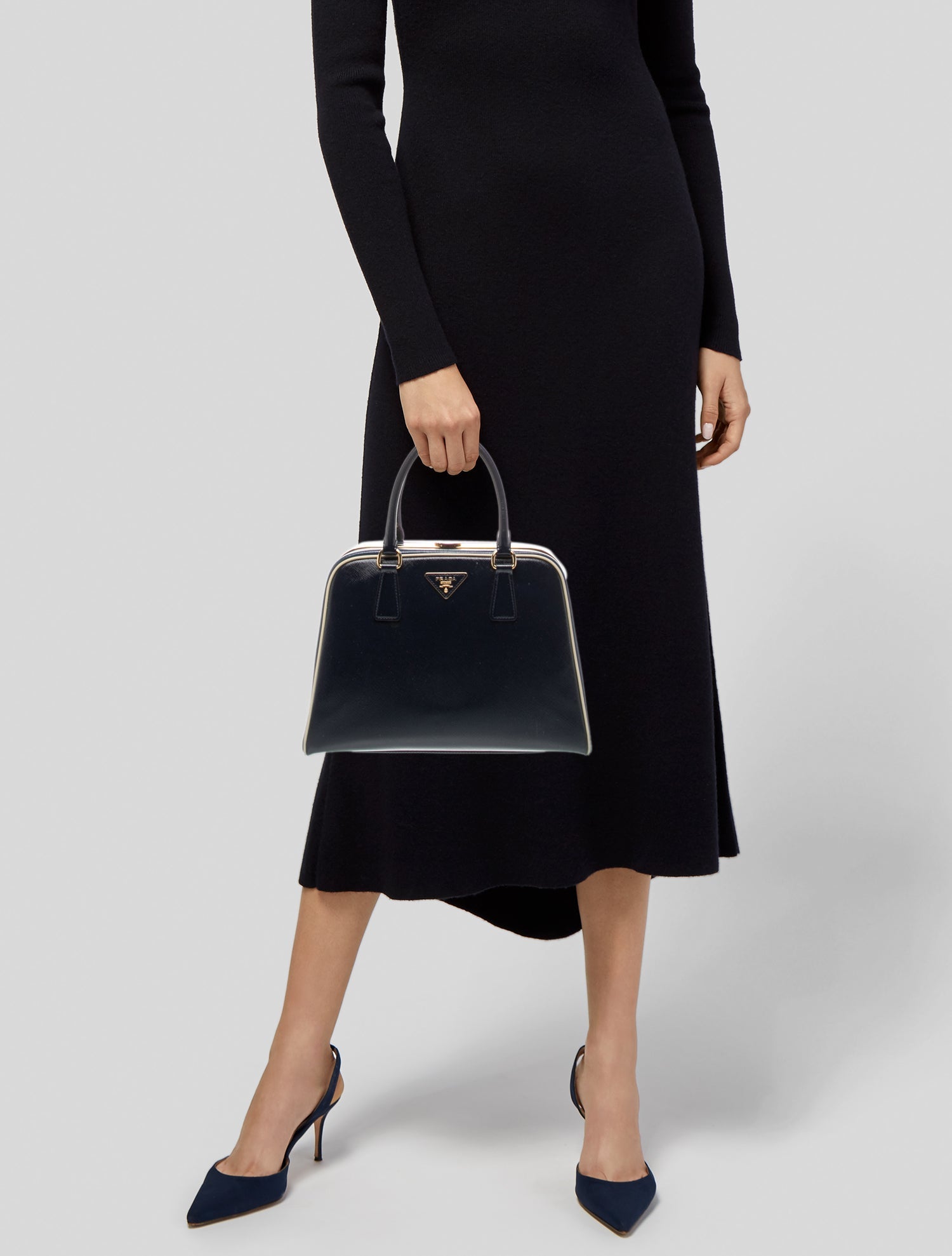 Prada Saffiano Leather Pyramid