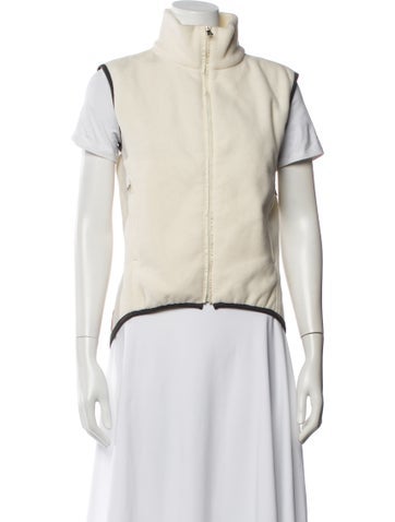 Pre-owned Prada Vintage 2011 Vest In Neutral