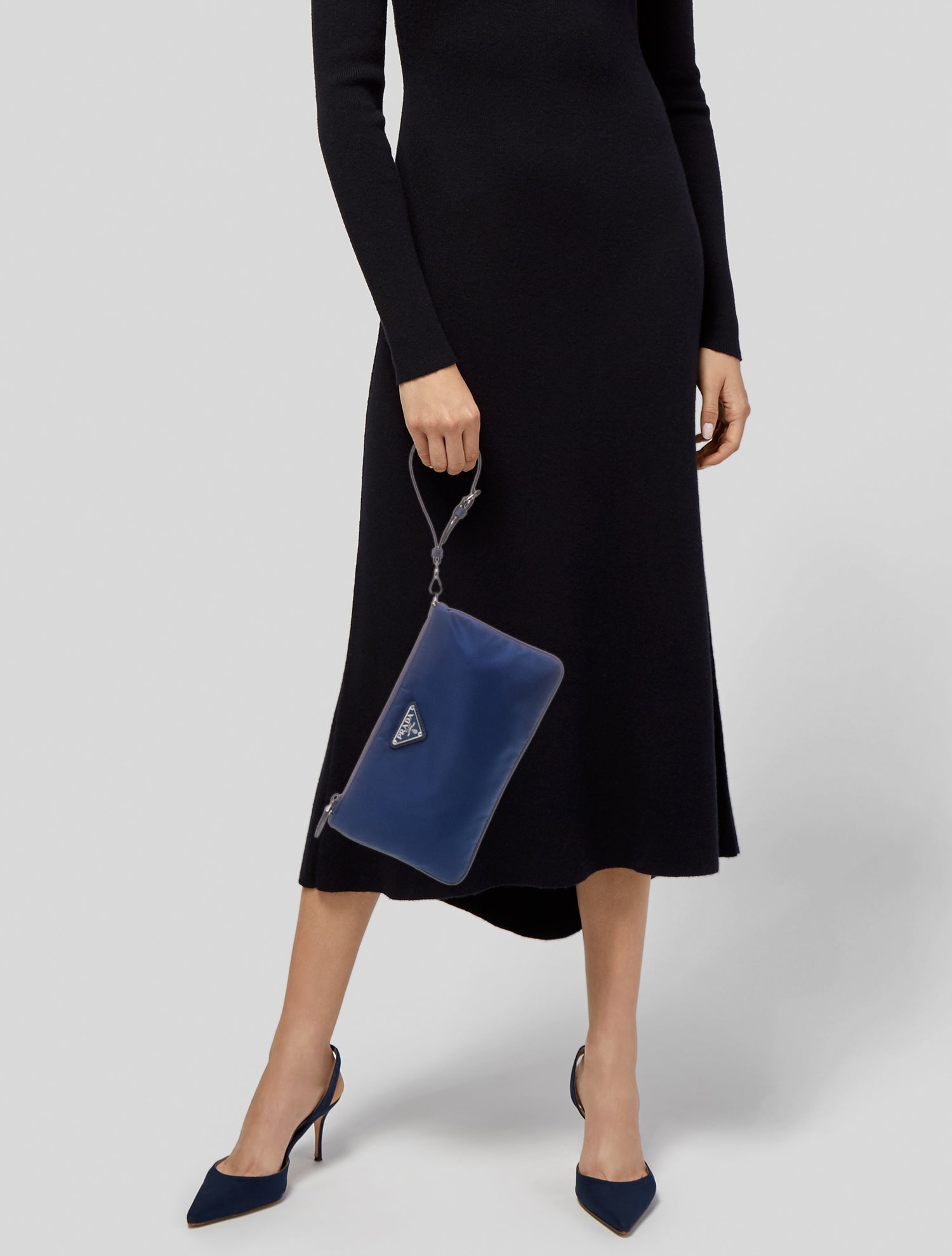 Prada Tessuto Nylon Clutch