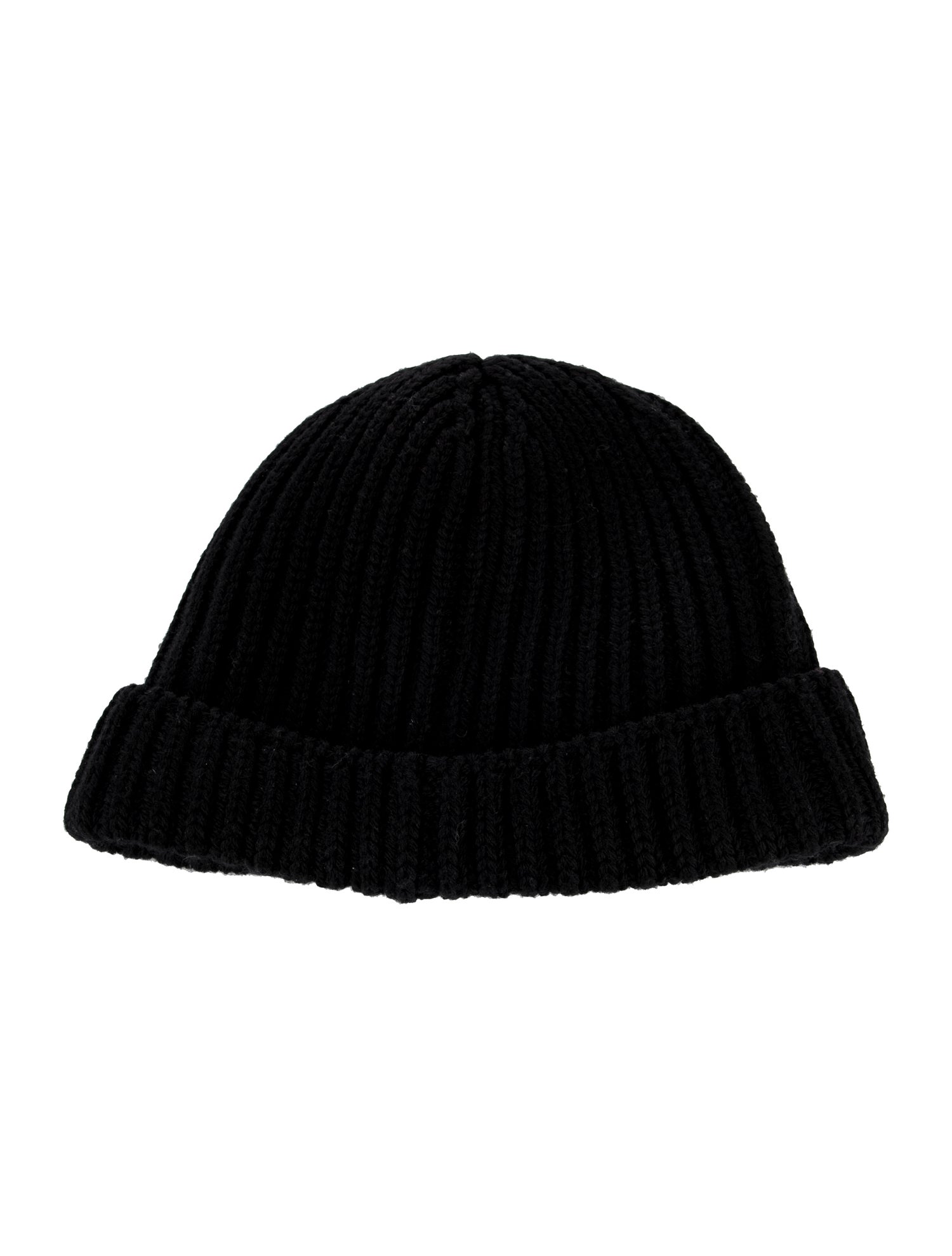Prada Wool Rib Knit Beanie