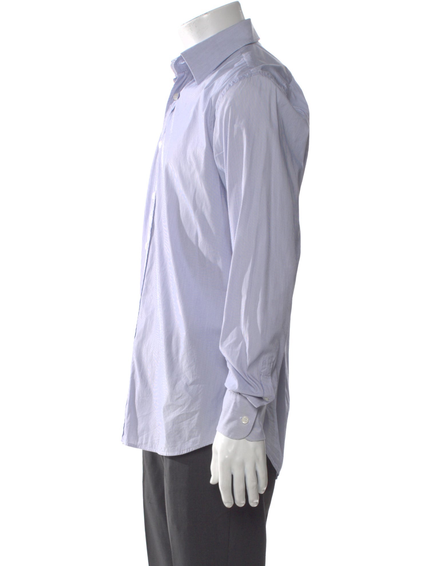 Prada 2014 Striped Dress Shirt